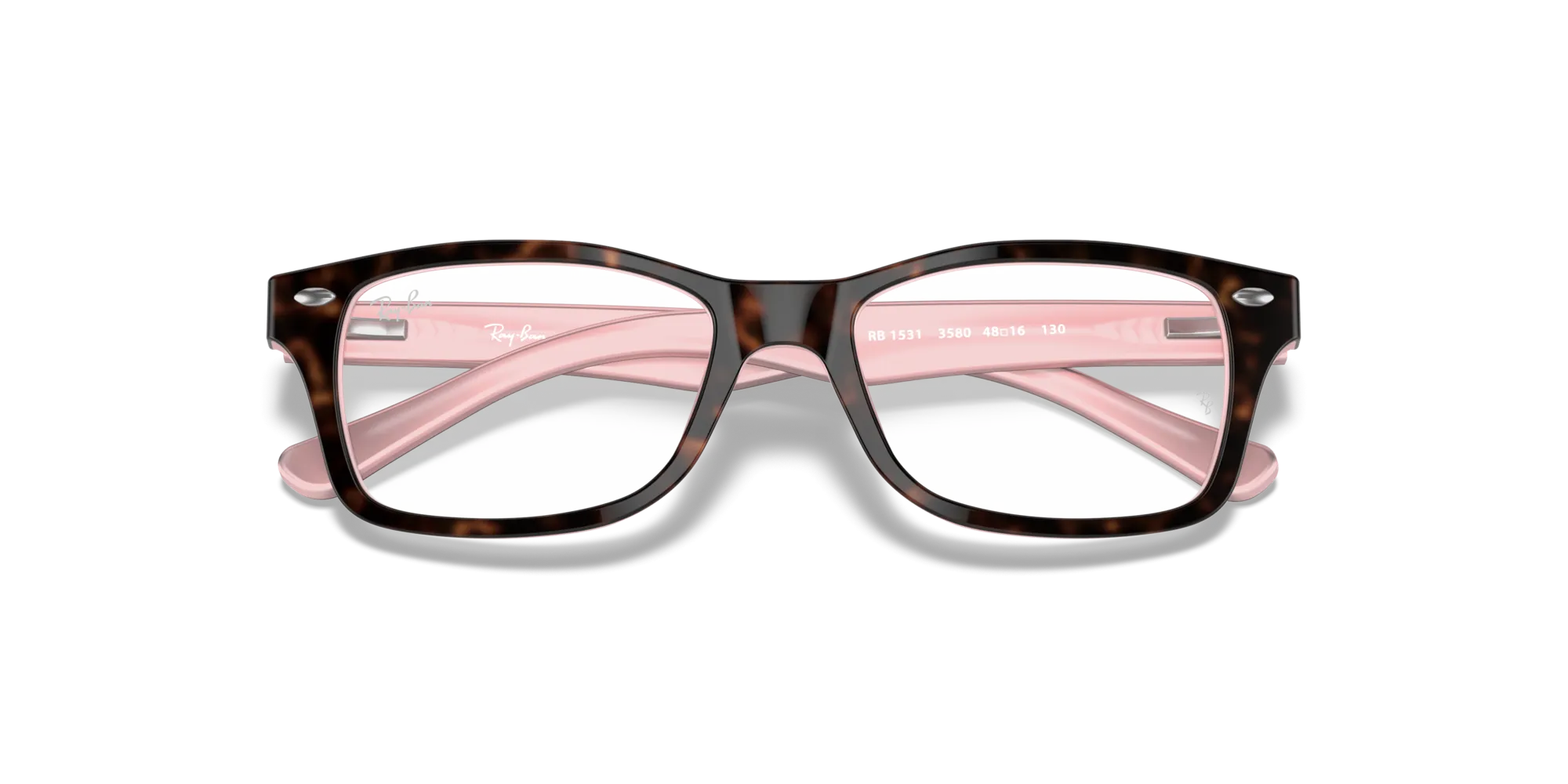 Ray - Ban RY1531 3580 Montature da vista Plastica Havana Squadrata - immagine 2