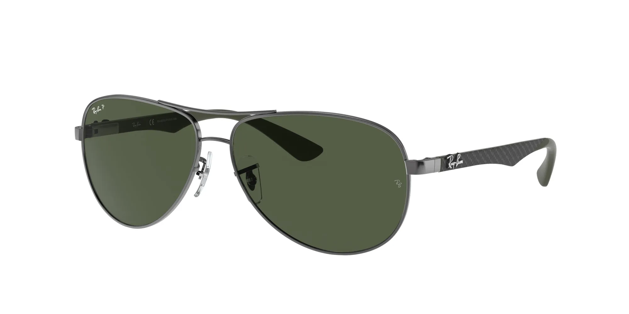 Ray - Ban RB8313 CARBON FIBRE 004/N5 Occhiali da sole Acciaio Canna di fucile - immagine 1