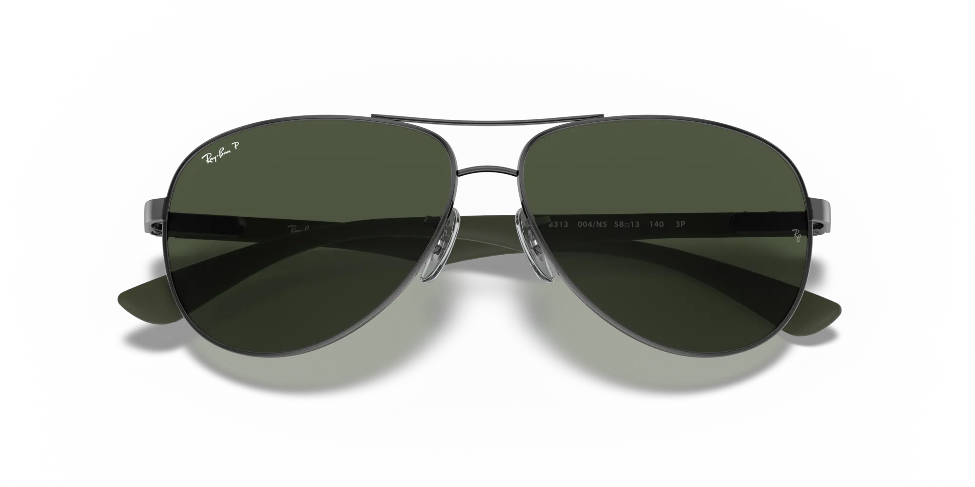 Ray - Ban RB8313 CARBON FIBRE 004/N5 Occhiali da sole Acciaio Canna di fucile - immagine 2
