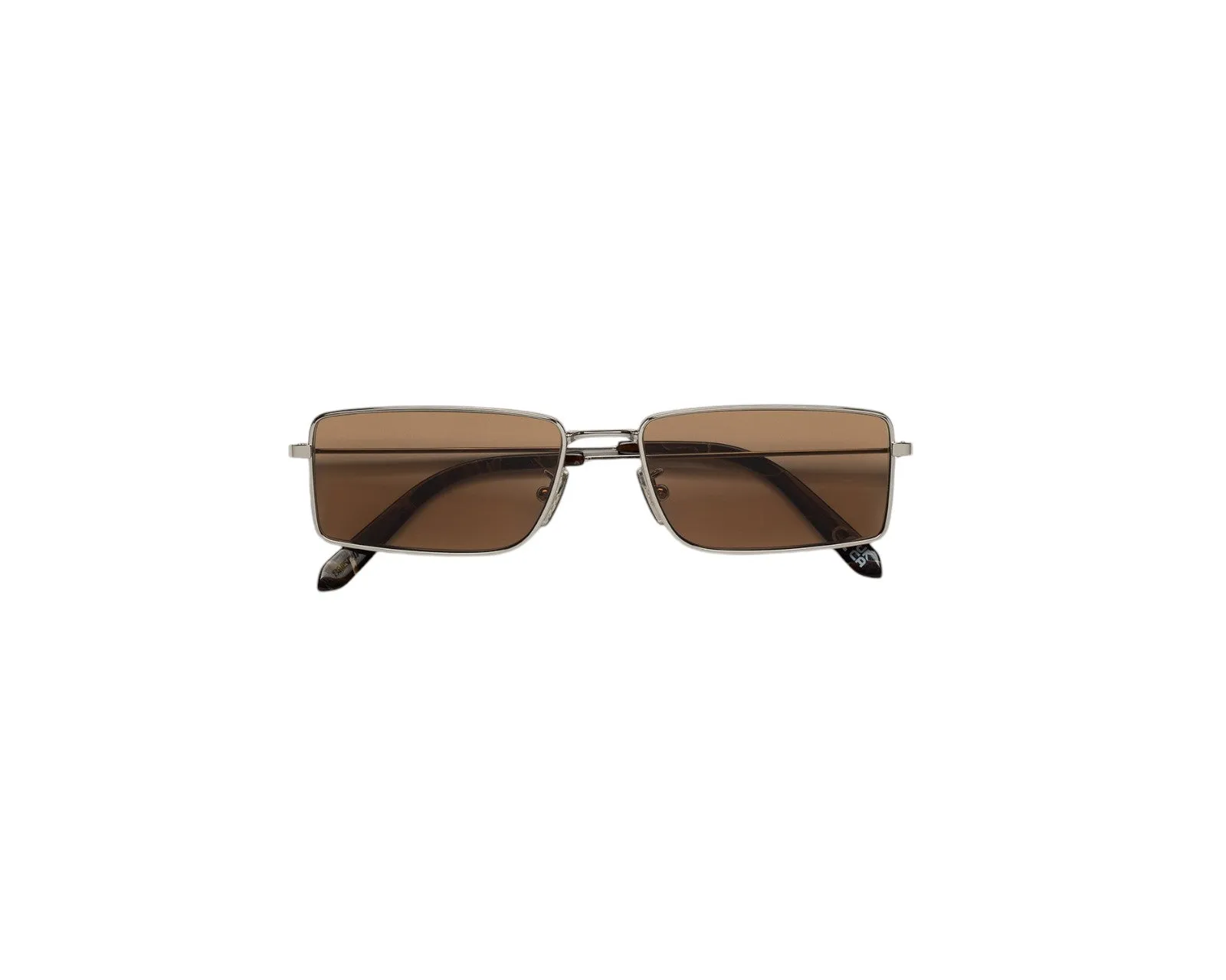 Retrosuperfuture BM5 CHOPPER BROWN MARBLE Occhiali da sole Metallo Grigio Marrone Squadrata Normale - immagine 1