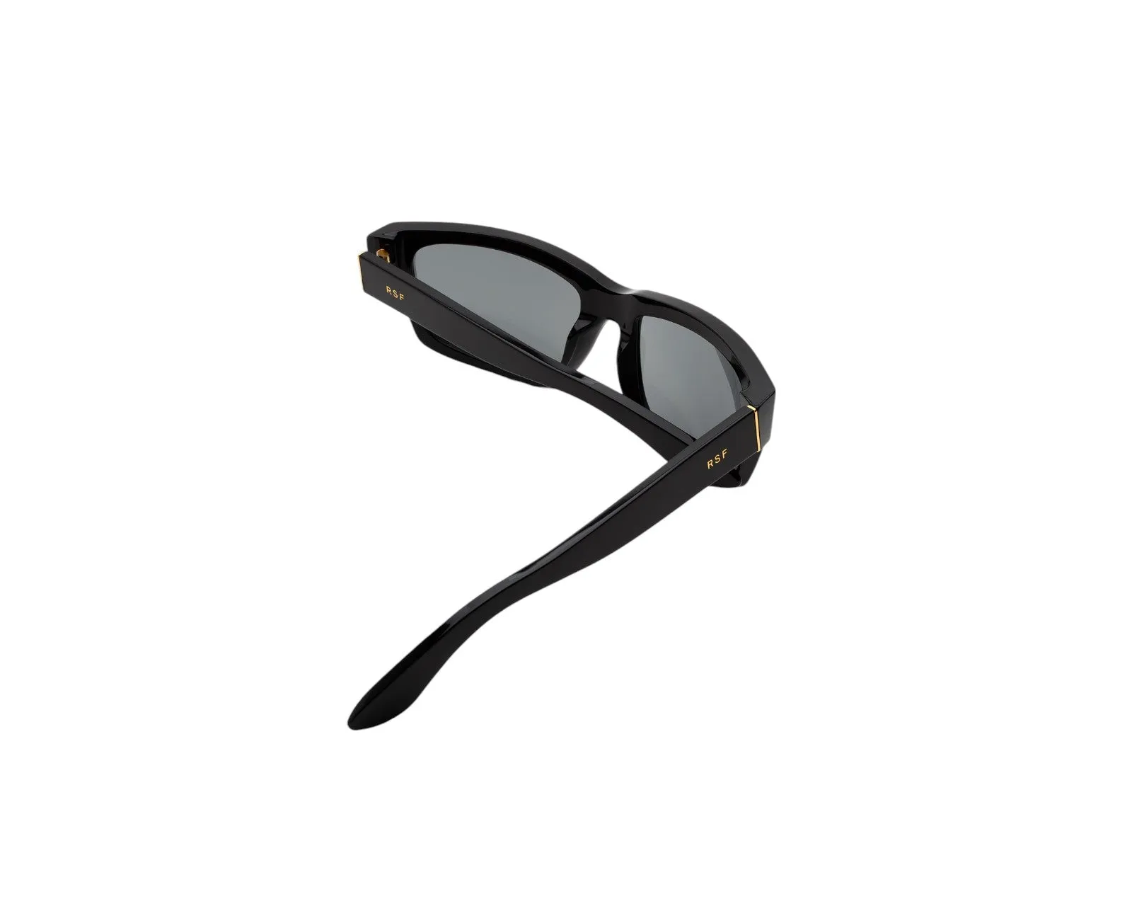 Retrosuperfuture 8VS THELONIUS BLACK Occhiali da sole Acetato Nero Nero Squadrata Normale - immagine 4