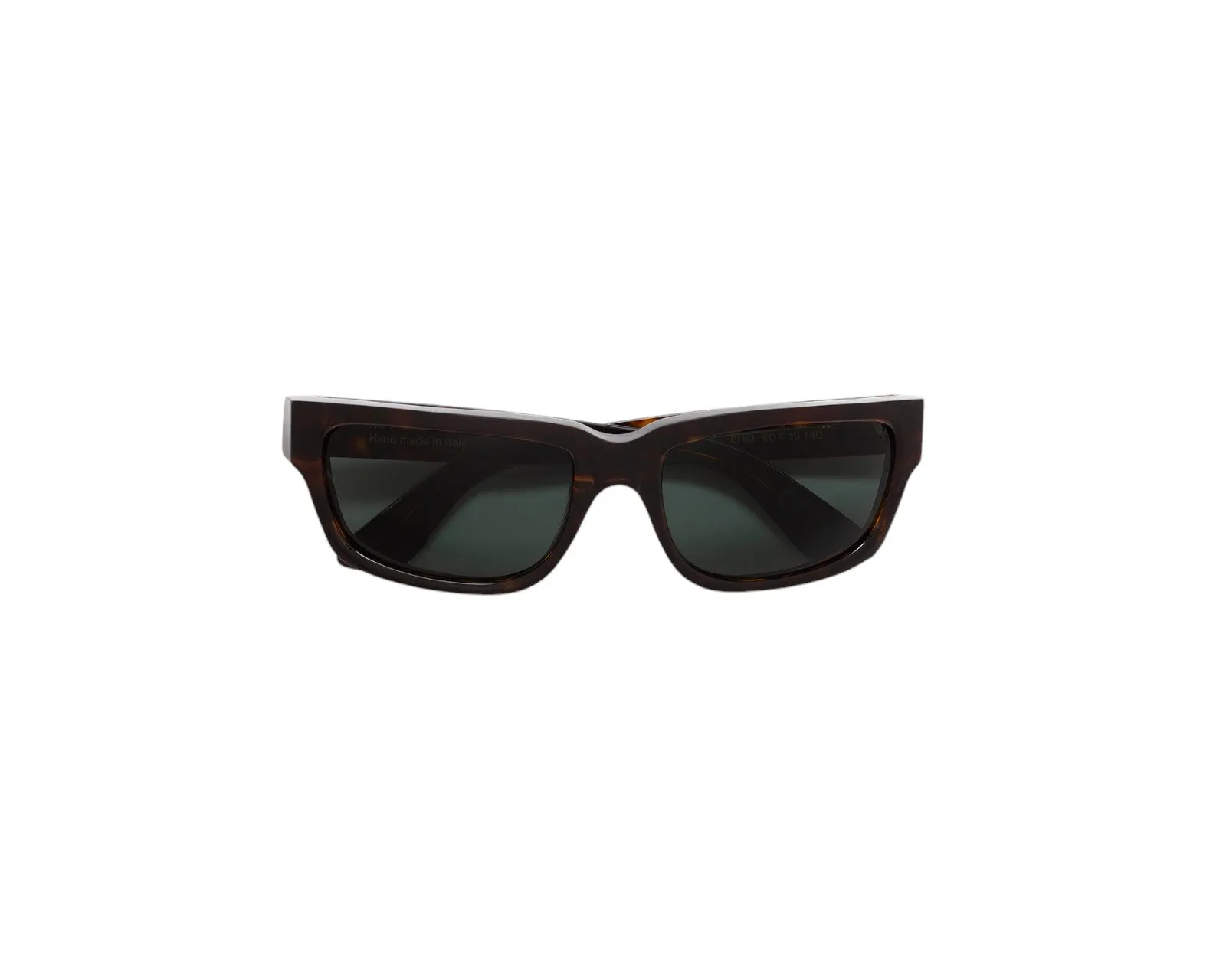 Retrosuperfuture 8HQ THELONIUS 3627 Occhiali da sole Acetato Havana Verde Squadrata Normale - immagine 2