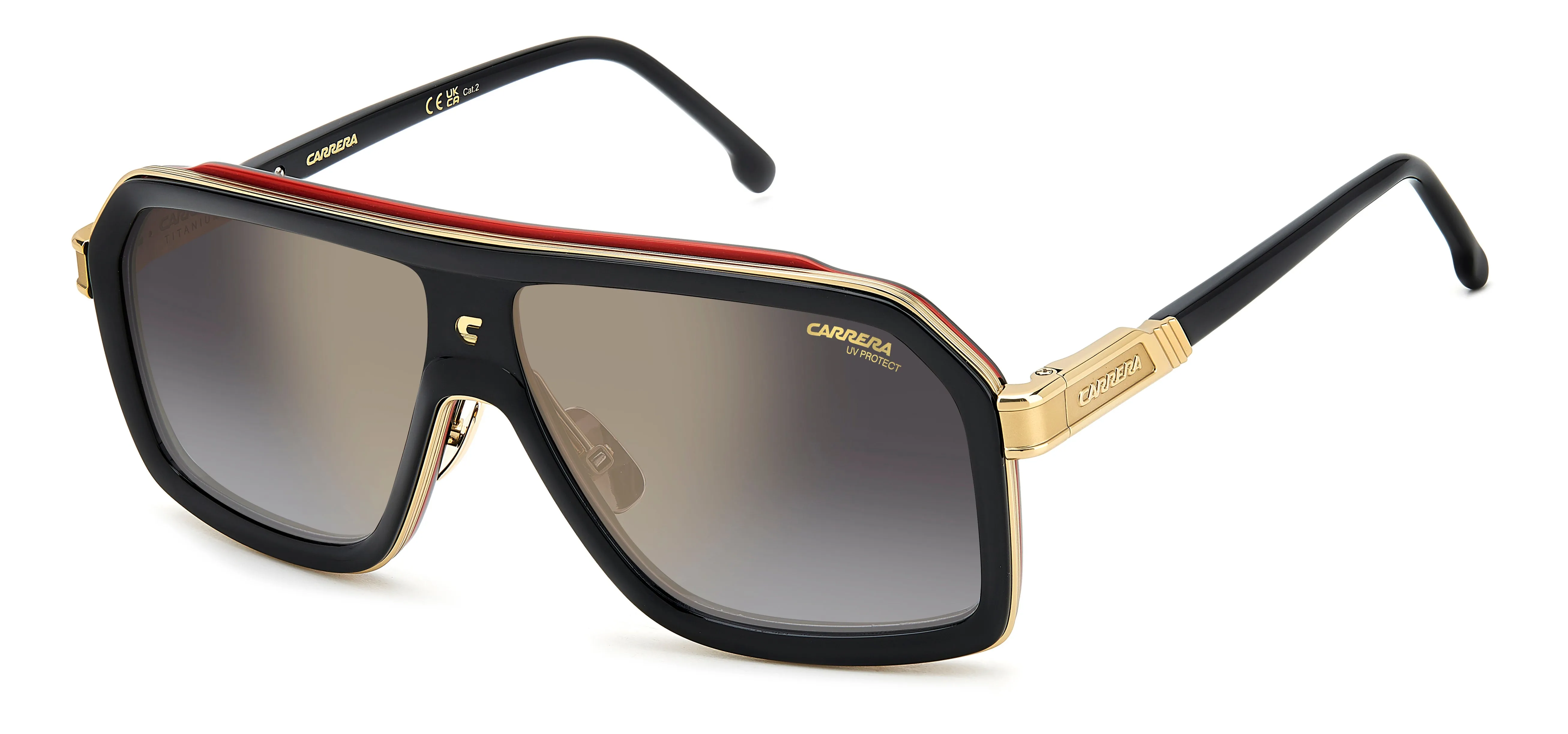 Carrera Carrera CA 1053/S/TI OIT/FQ Occhiali da sole Grigio Sfumato - immagine 3