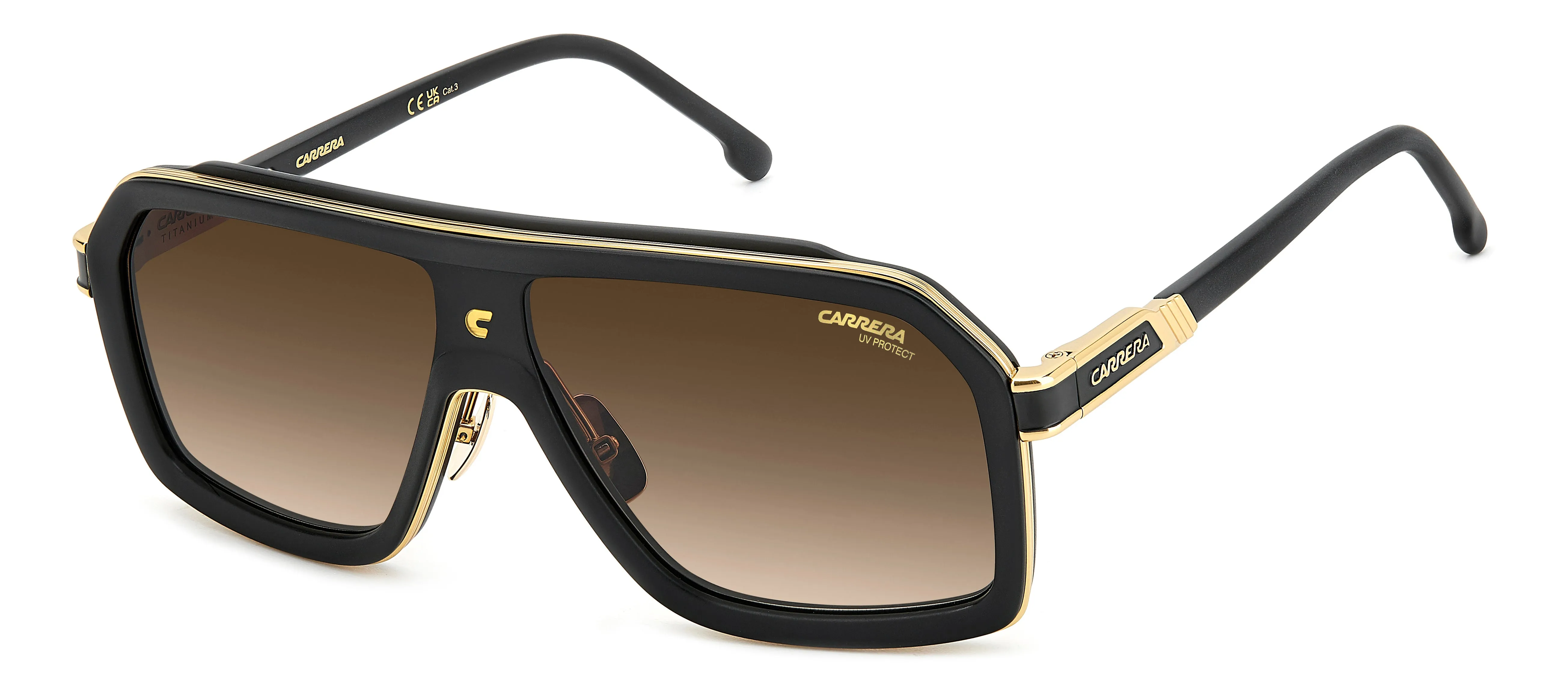 Carrera Carrera CA 1053/S/TI 003/86 Occhiali da sole Nero Sfumato - immagine 2