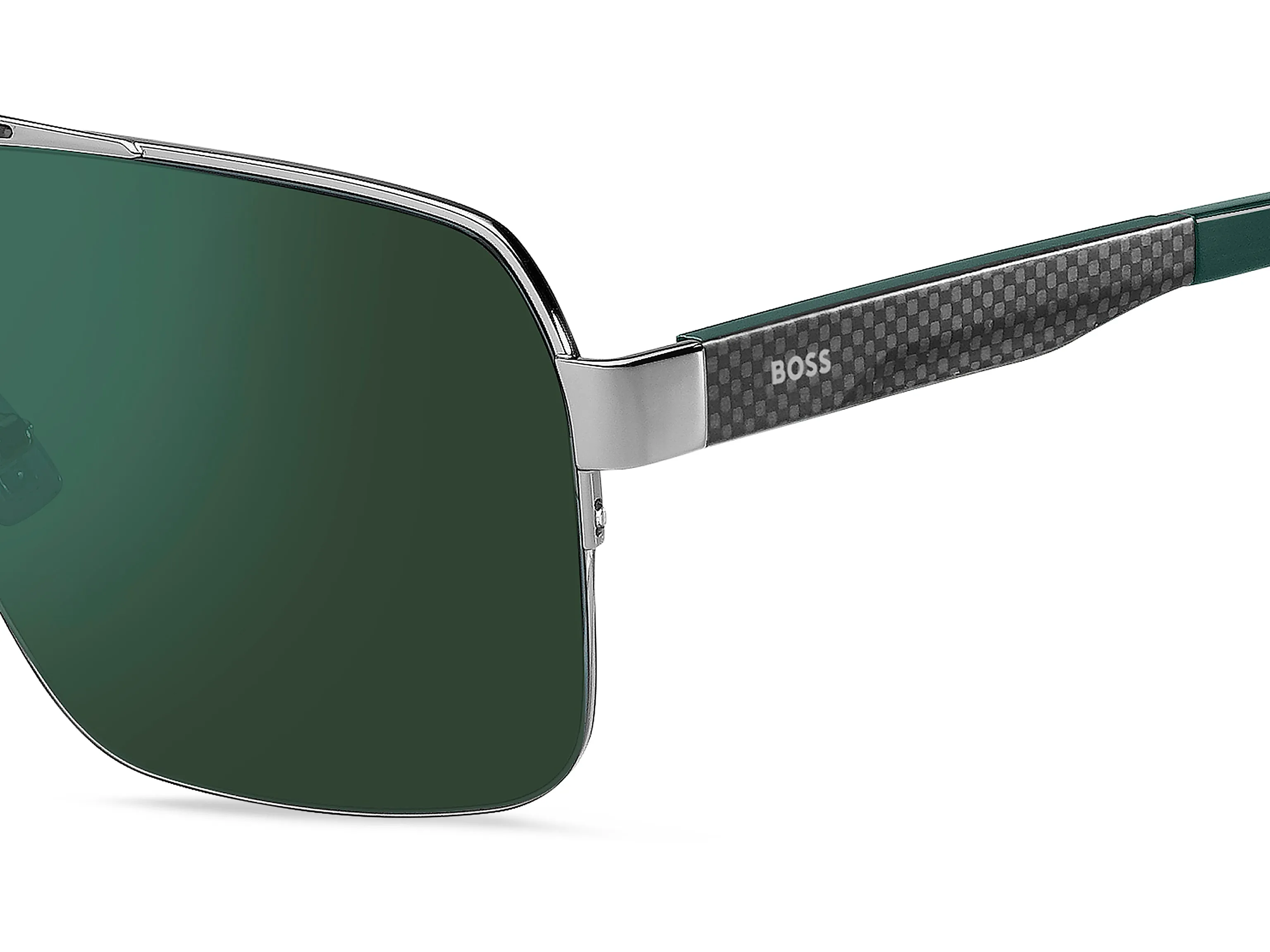 Hugo Boss Hugo Boss BOSS 1767/S 6LB/MT Occhiali da sole Verde Specchiato - immagine 3