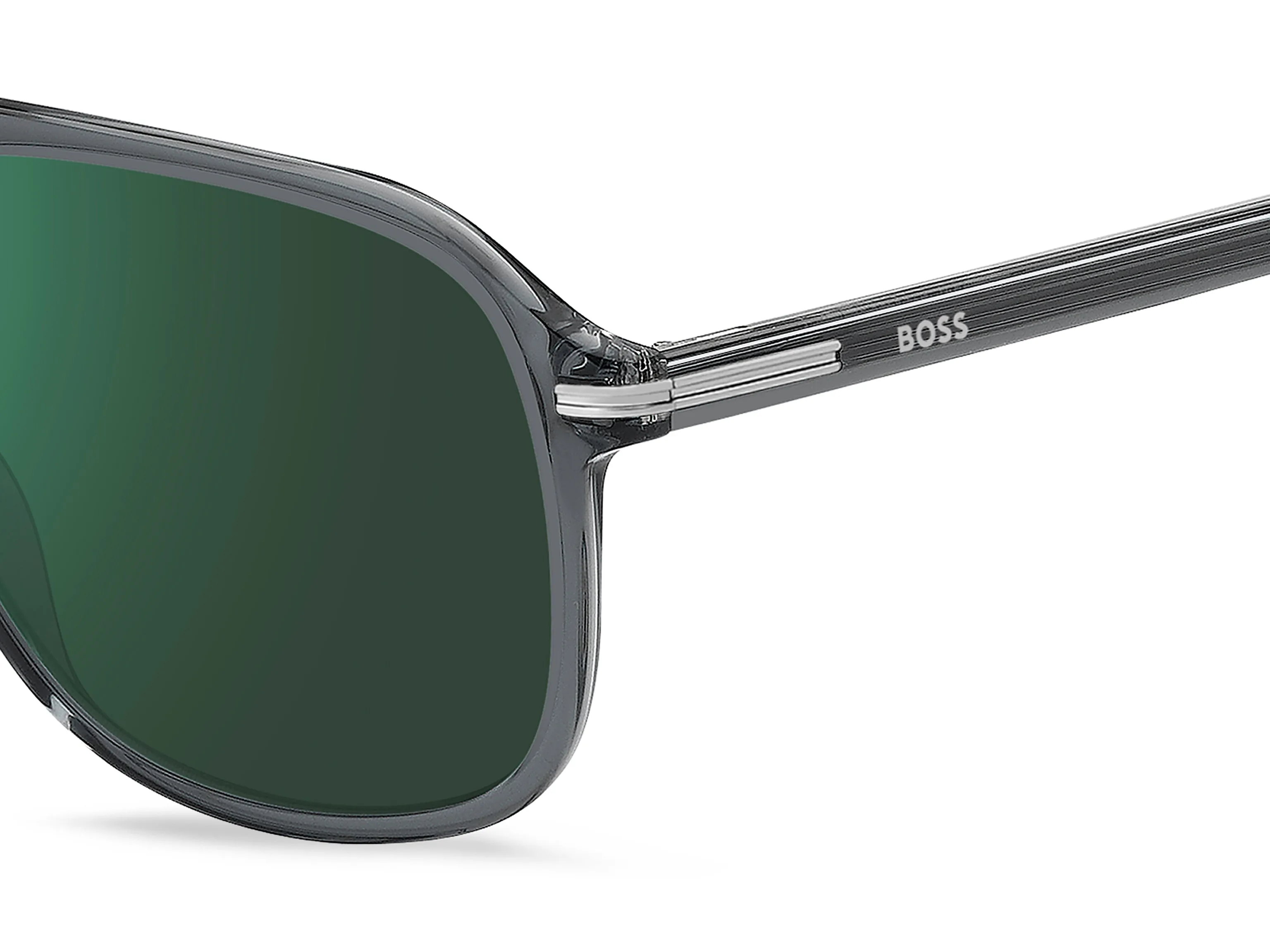 Hugo Boss Hugo Boss BOSS 1751/S CBL/MT Occhiali da sole Verde Specchiato - immagine 3