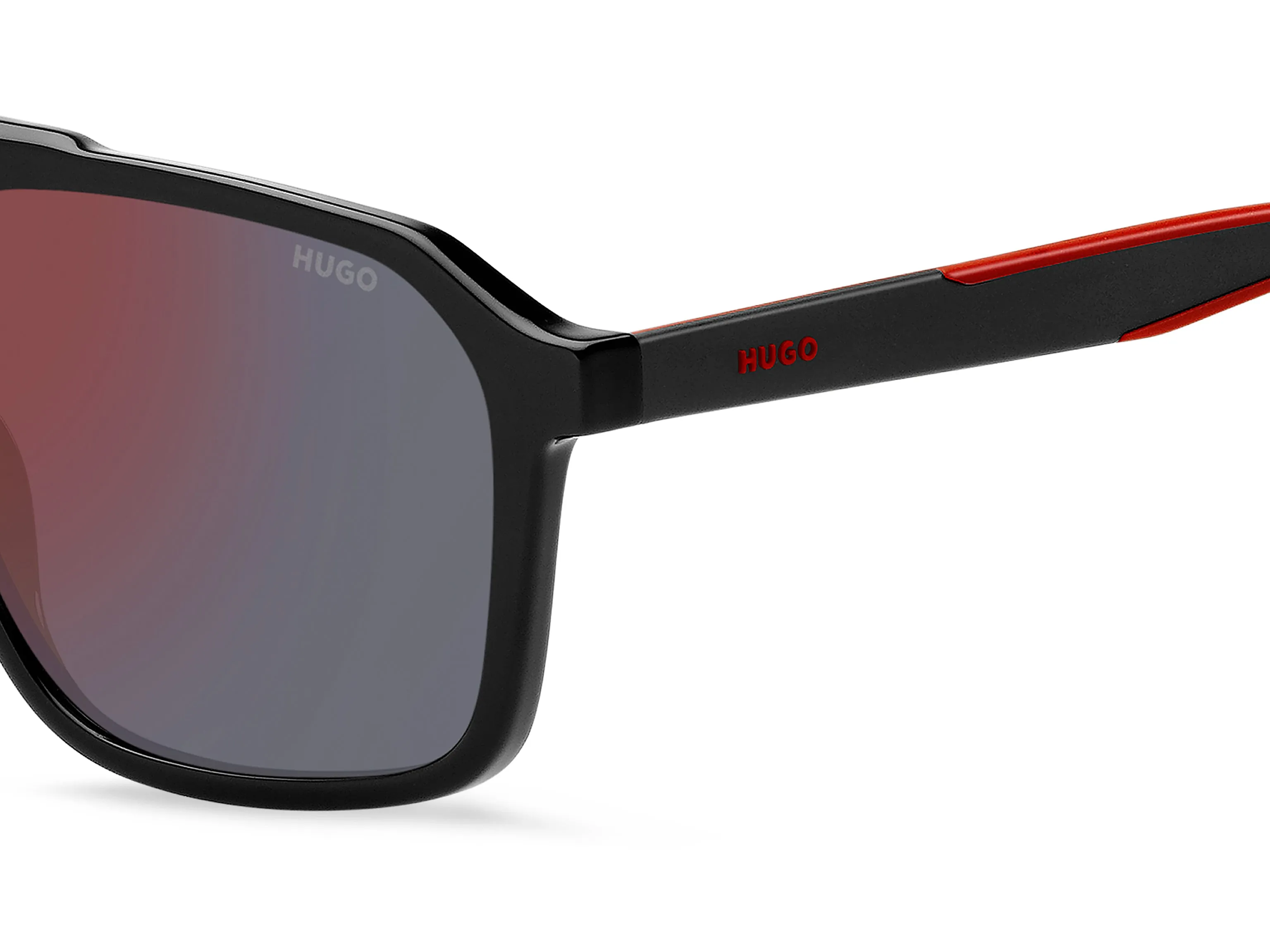 Hugo Boss Hugo Boss HG 1335/S 807/AO Occhiali da sole Rosso Specchiato - immagine 3