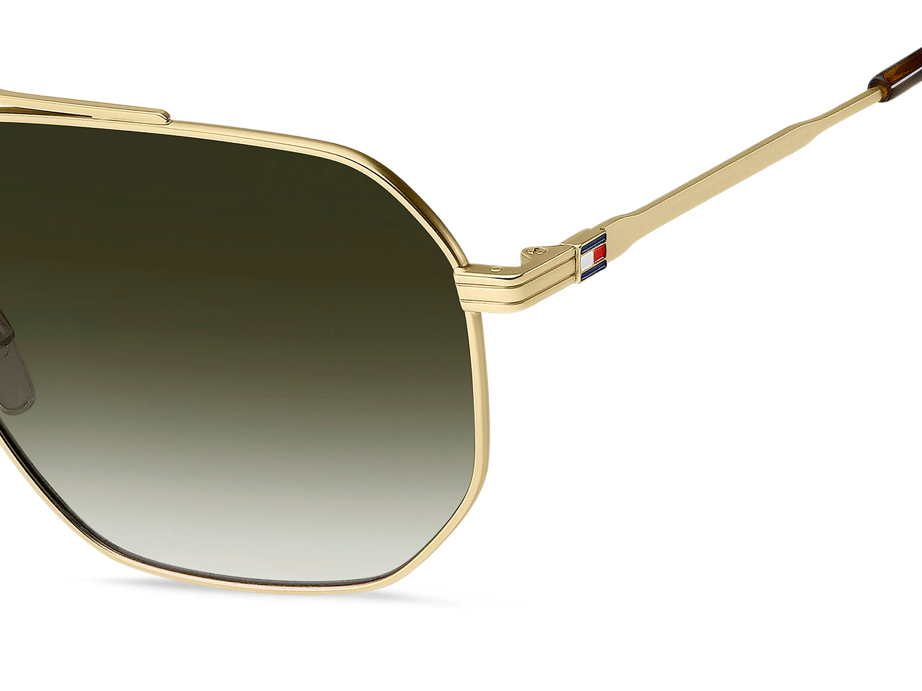Tommy Hilfiger Tommy Hilfiger TH 2191/S AOZ/9K Occhiali da sole Verde Sfumato - immagine 3