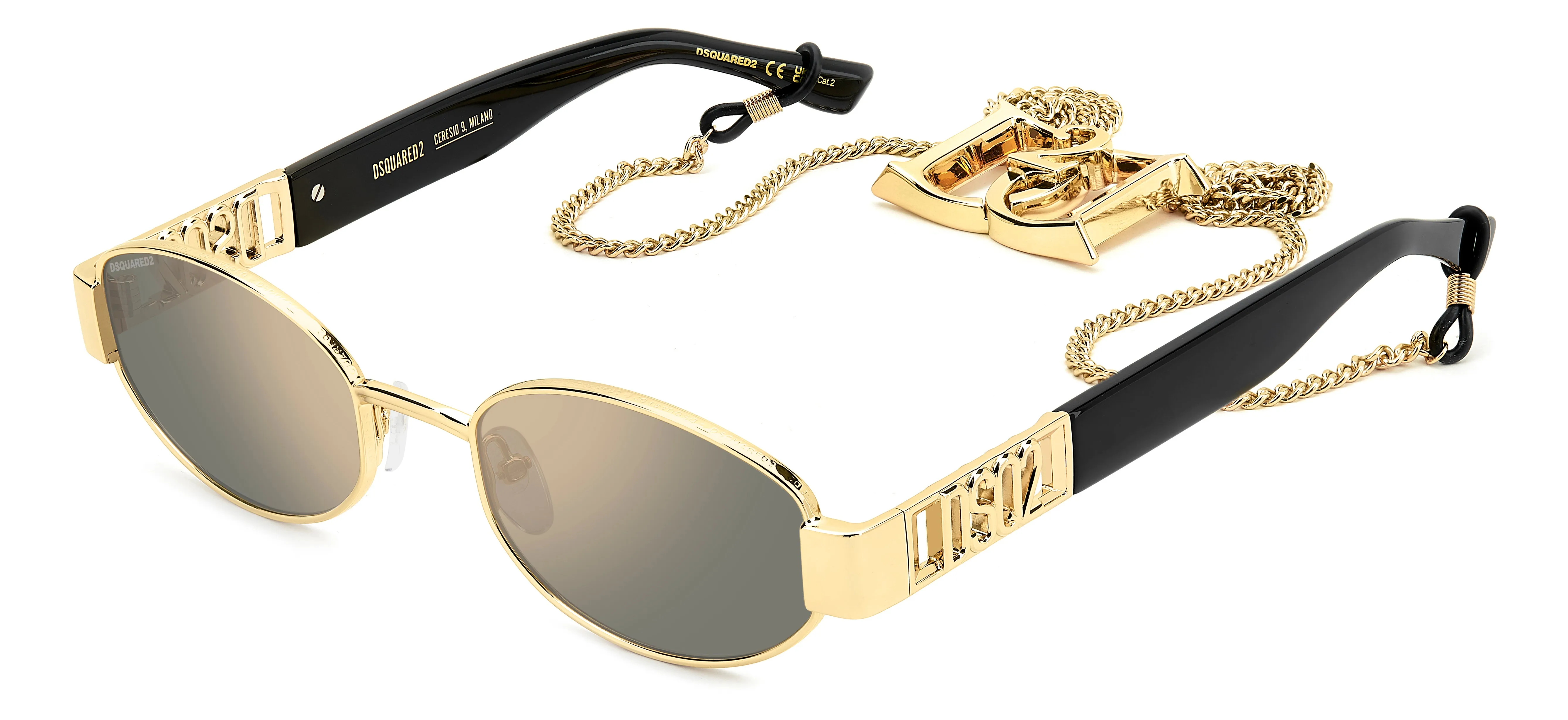 Dsquared2 Dsquared2 D2 0155/S/SE 000/JO Occhiali da sole Grigio Specchiato - immagine 1