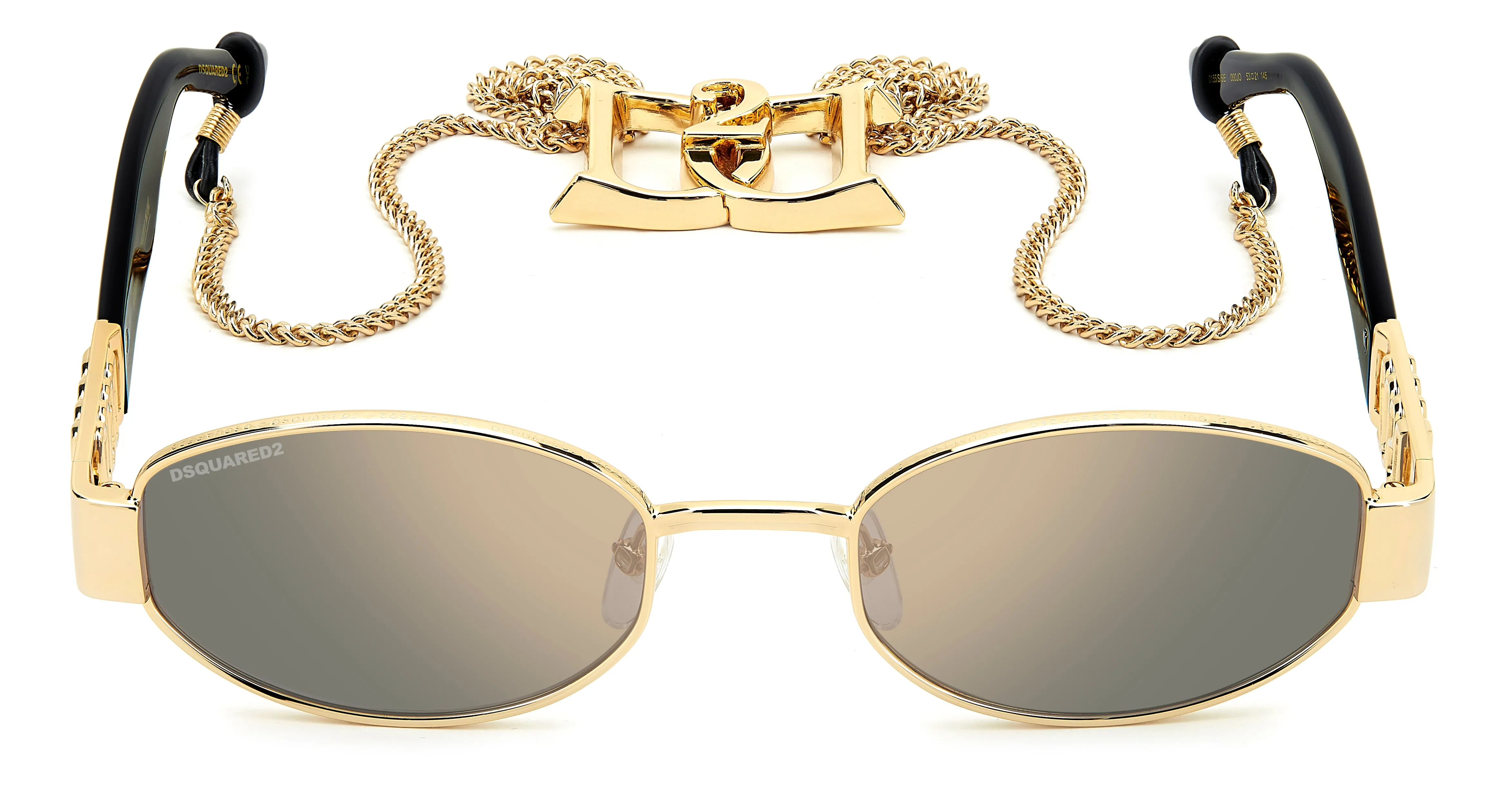 Dsquared2 Dsquared2 D2 0155/S/SE 000/JO Occhiali da sole Grigio Specchiato - immagine 3