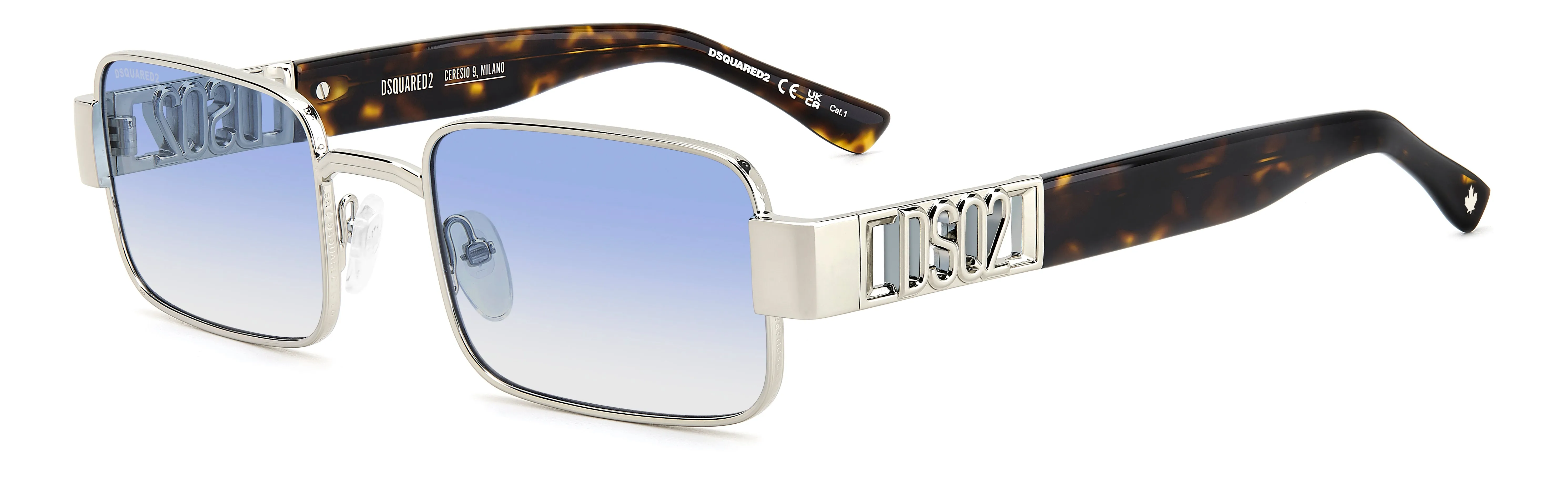 Dsquared2 Dsquared2 D2 0156/S 010/ST Occhiali da sole Azzurro Sfumato - immagine 1