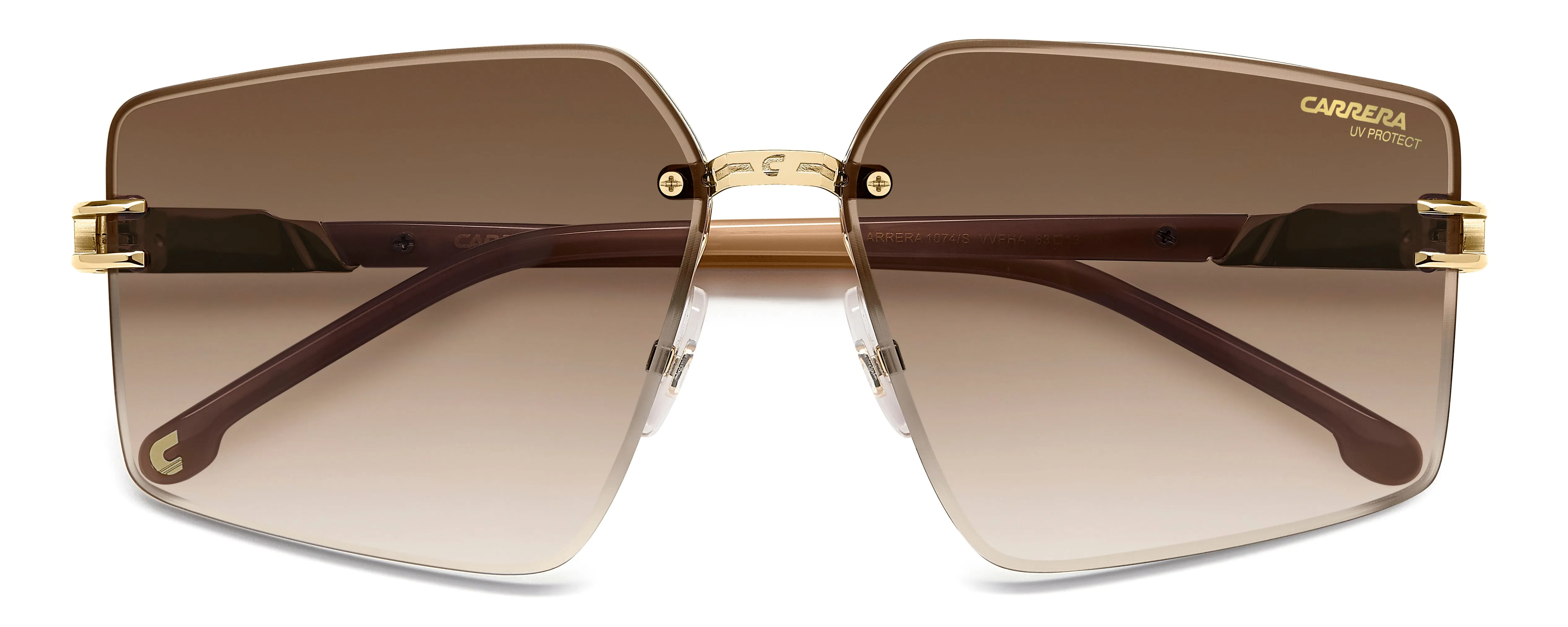 Carrera Carrera CARRERA 1074/S VVP/HA Occhiali da sole Marrone Sfumato - immagine 3