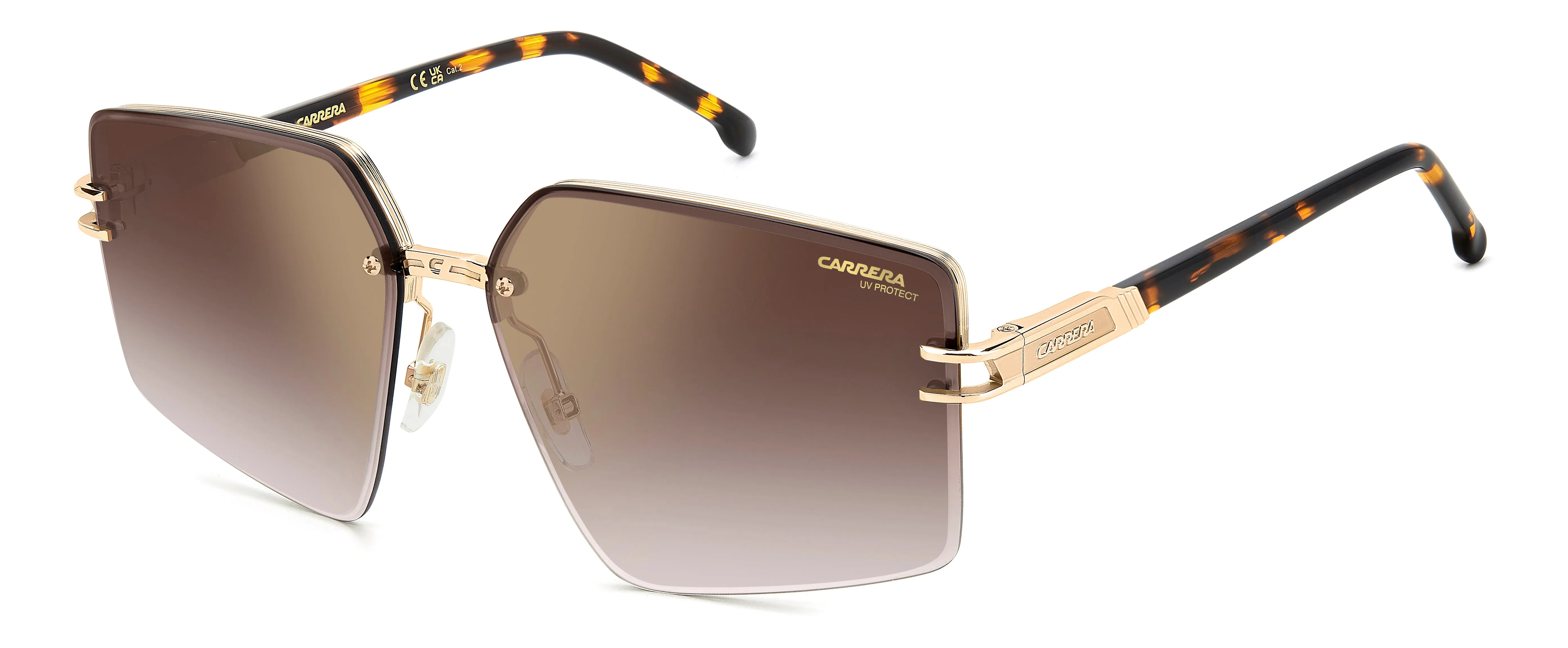 Carrera Carrera CARRERA 1074/S 06J/YK Occhiali da sole Oro Specchiato - immagine 2