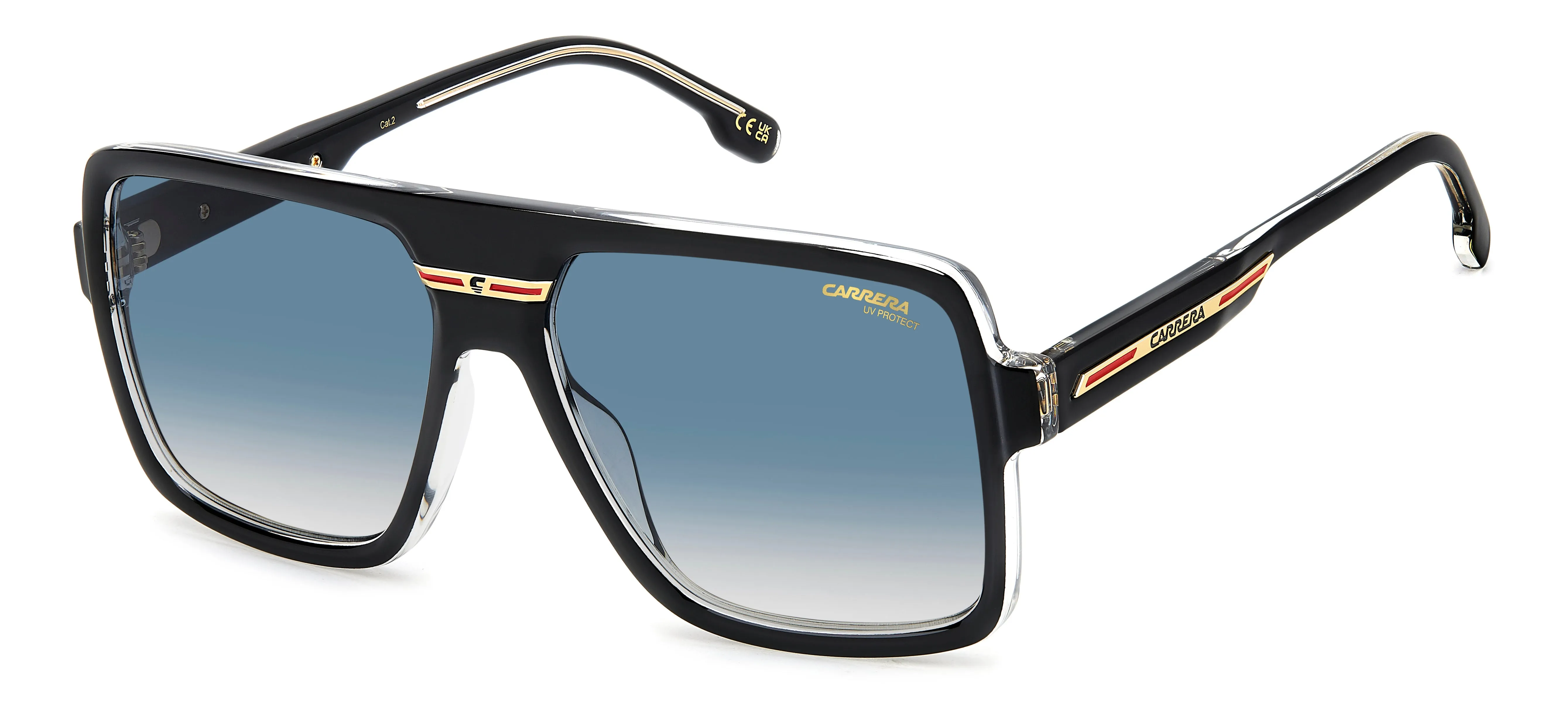 Carrera Carrera VICTORY C 09/S 7C5/08 Occhiali da sole Blu Sfumato - immagine 2