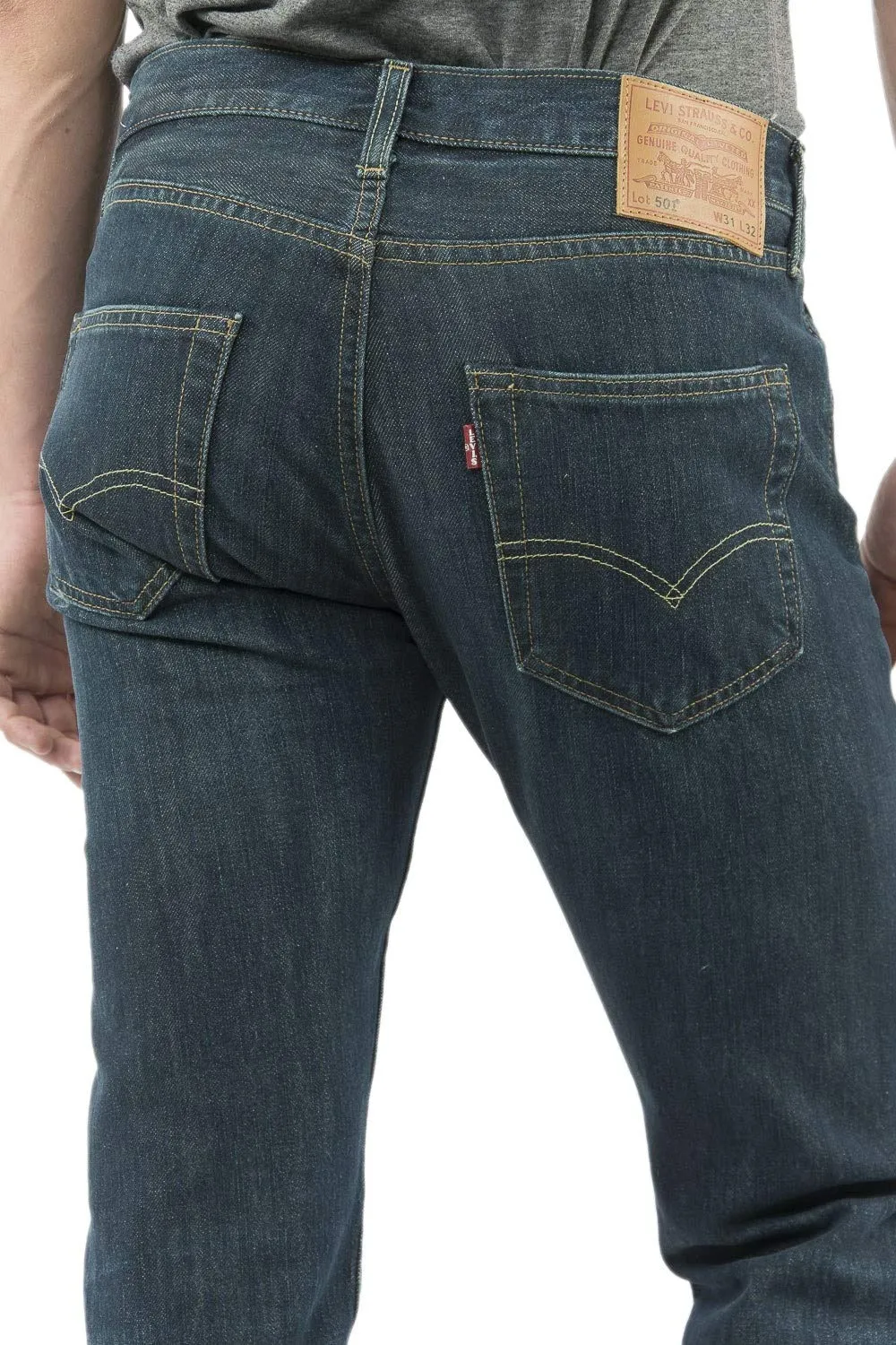 Levi's 501 Original Fit, Jeans Uomo, Snoot, 36W / 32L - immagine 3
