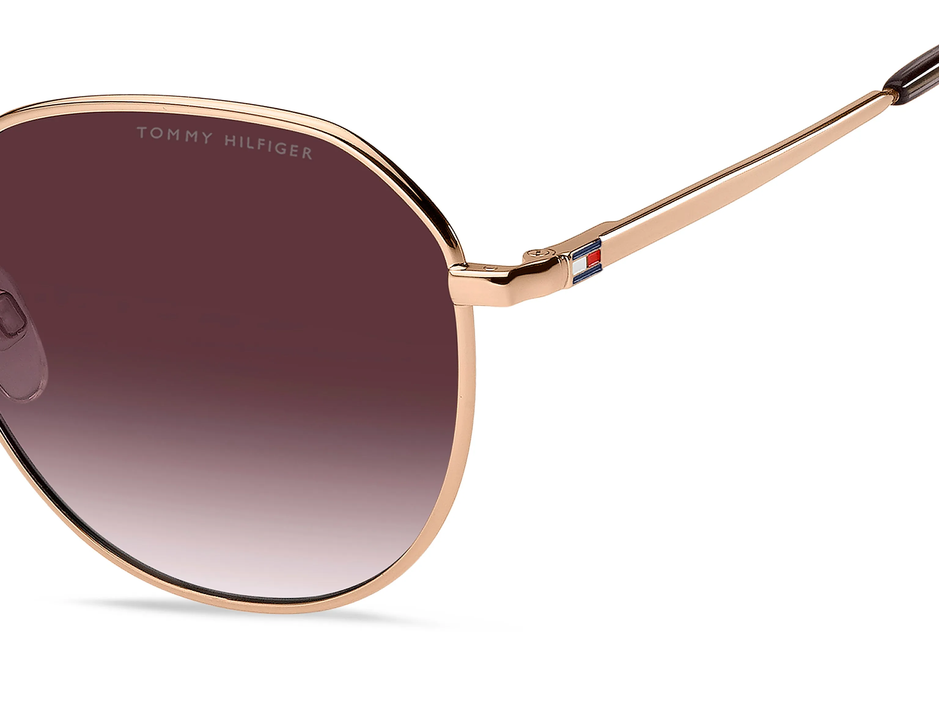 Tommy Hilfiger Tommy Hilfiger TH 2218/S DDB/3X Occhiali da sole Rosa Sfumato - immagine 3