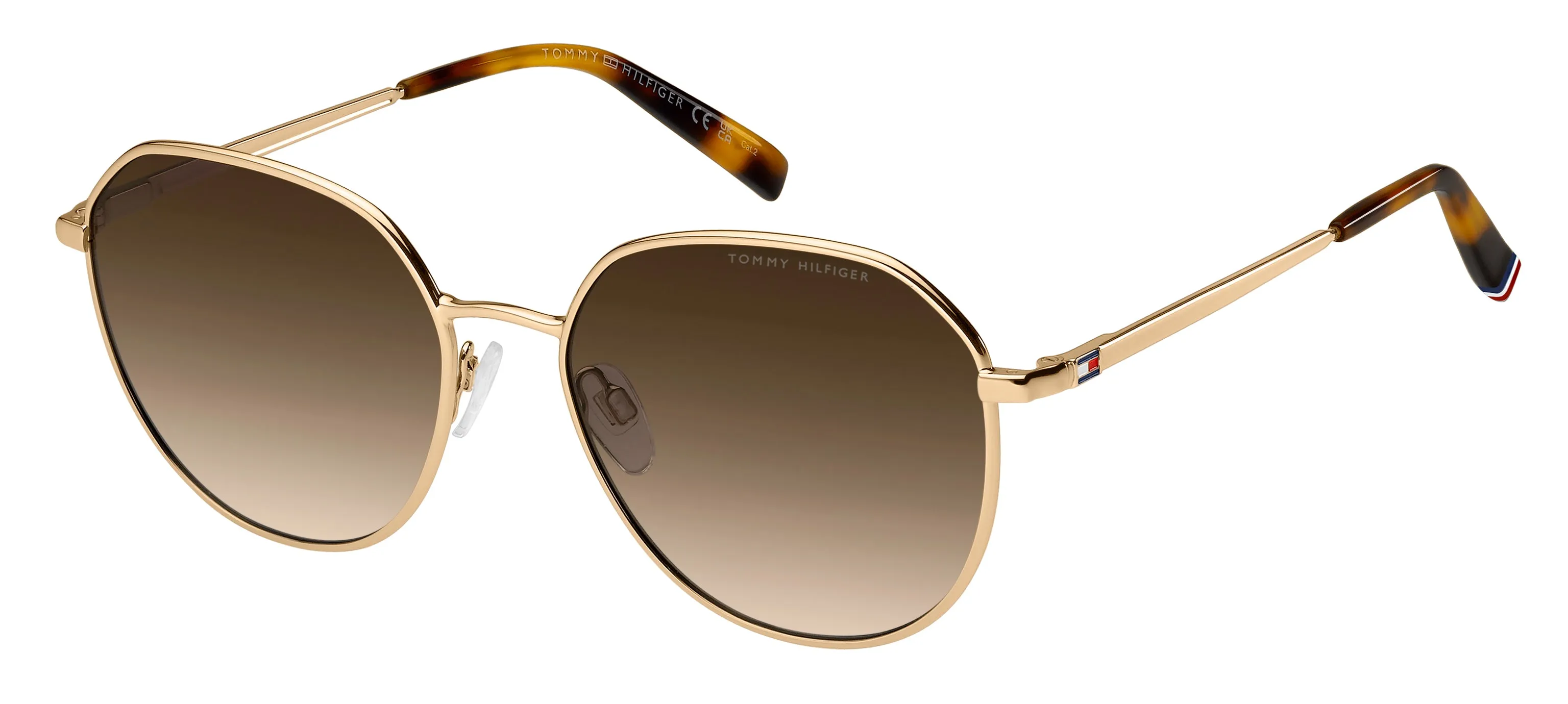 Tommy Hilfiger Tommy Hilfiger TH 2218/S 000/HA Occhiali da sole Marrone Sfumato - immagine 1