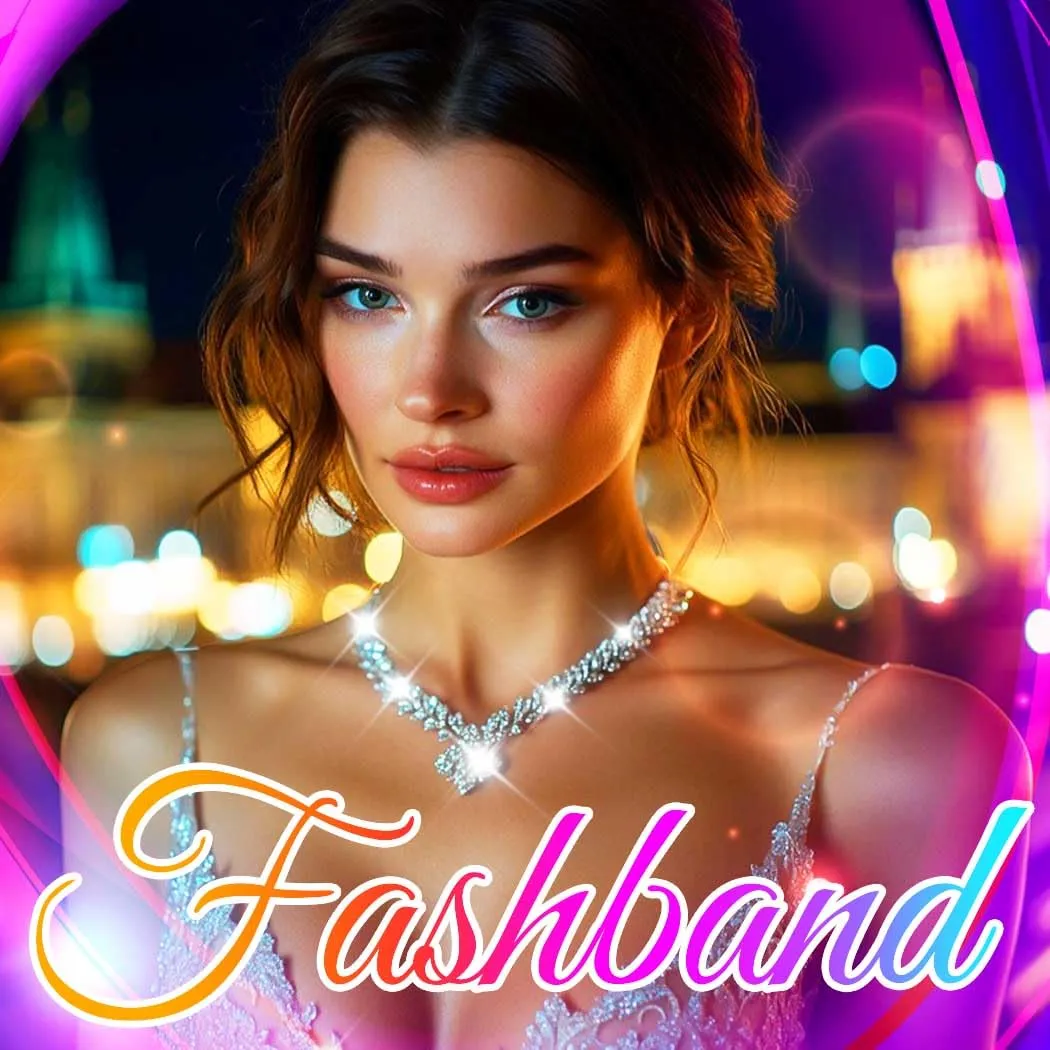 Fashband Set di collane da sposa con ciondolo e orecchini blu per matrimonio, balli, strass, accessori per donne, Taglia unica, Lega di acciaio - immagine 8