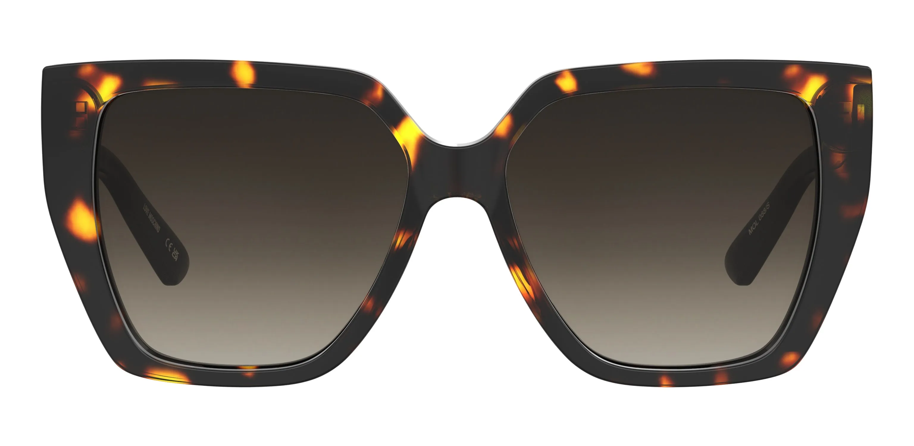 Moschino Moschino MOL088/S 086/HA Occhiali da sole Marrone Sfumato - immagine 2