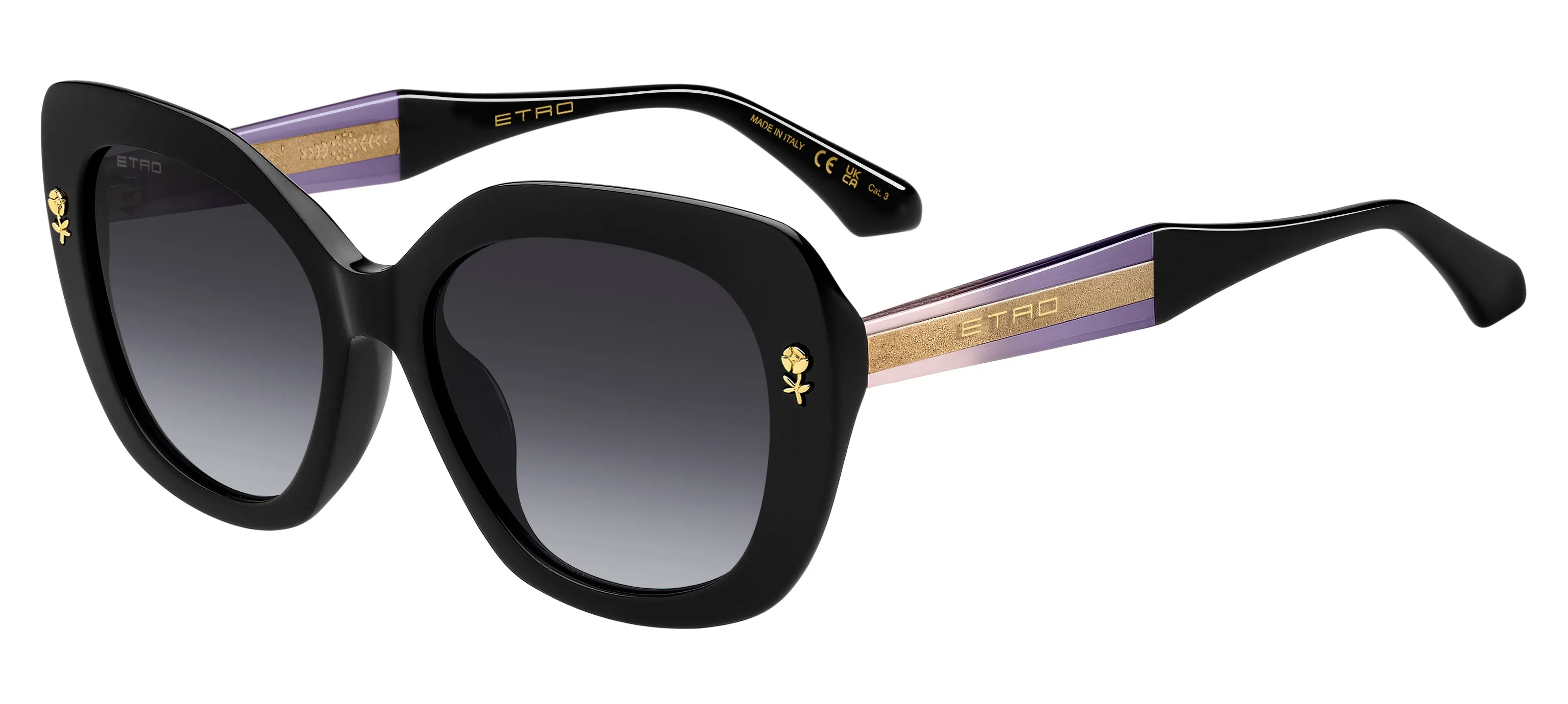 ETRO ETRO ETRO 0091/F/S 807/9O Occhiali da sole Grigio Sfumato - immagine 1