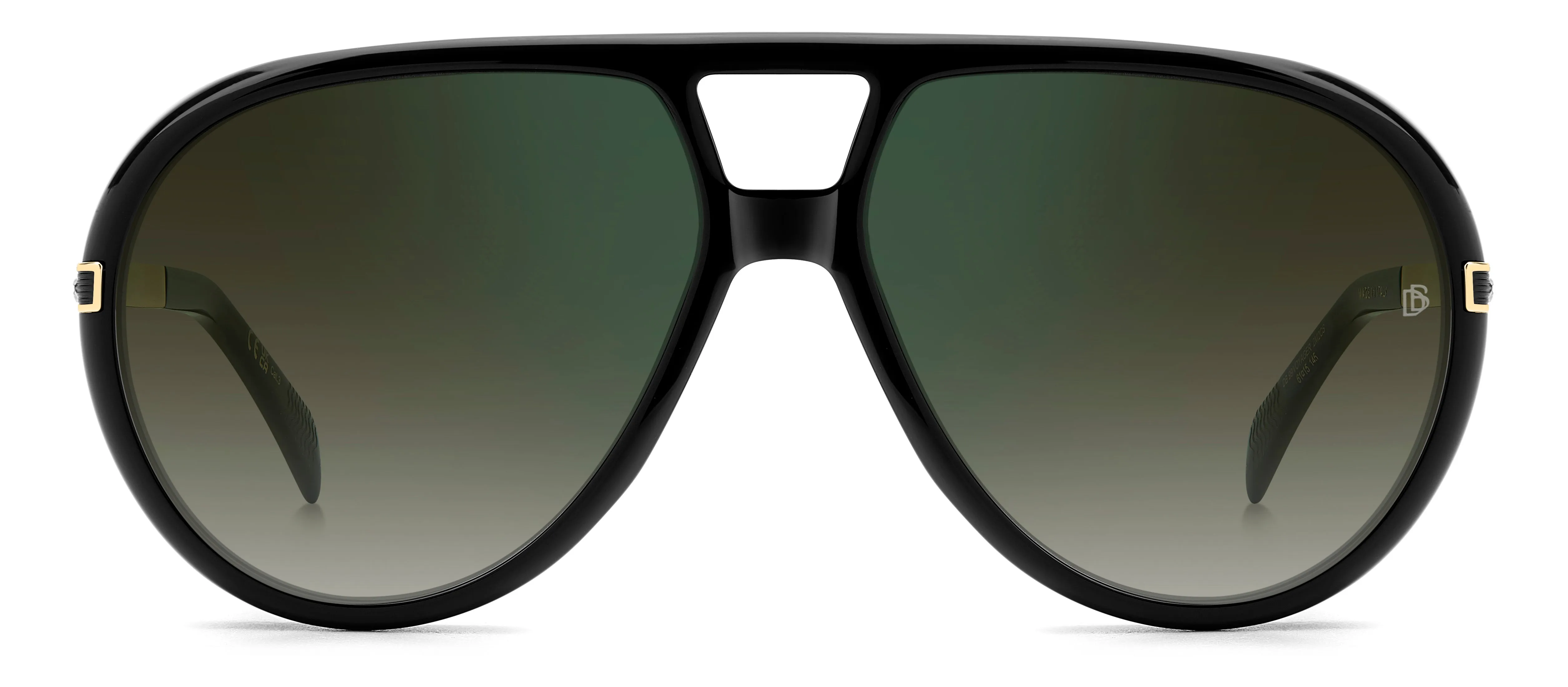 DAVID BECKHAM DAVID BECKHAM DB 99/VOYAGER 2M2/CS Occhiali da sole Verde Specchiato - immagine 2