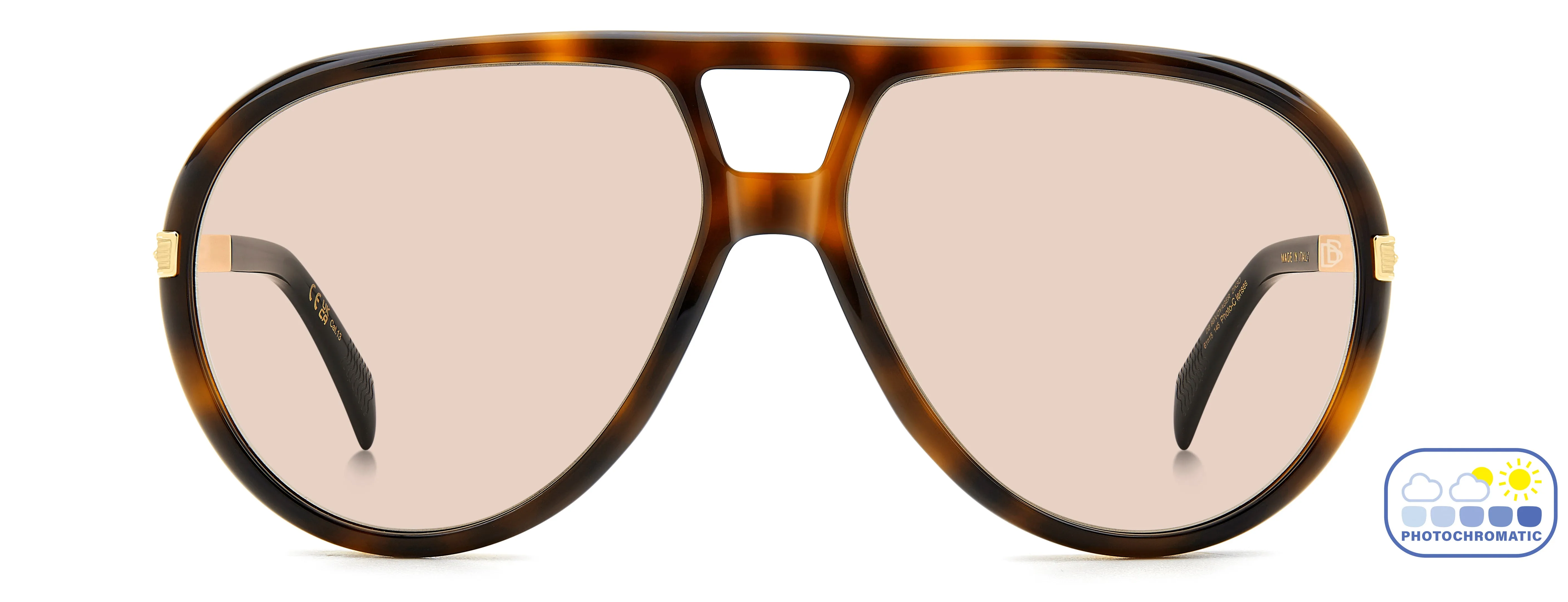 DAVID BECKHAM DAVID BECKHAM DB 99/VOYAGER 2IK/3O Occhiali da sole Rosa - immagine 2