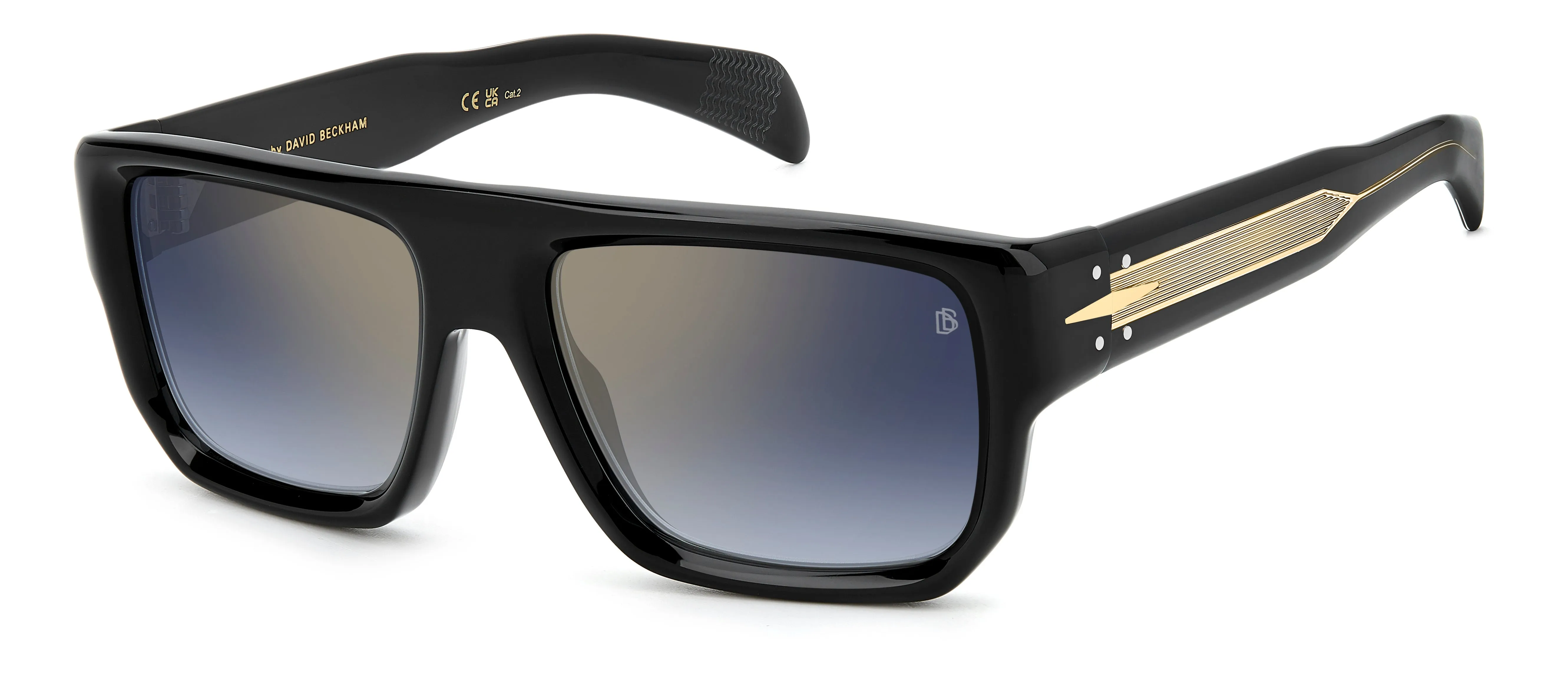 DAVID BECKHAM DAVID BECKHAM DB 7132/S 807/1V Occhiali da sole Blu Specchiato - immagine 1