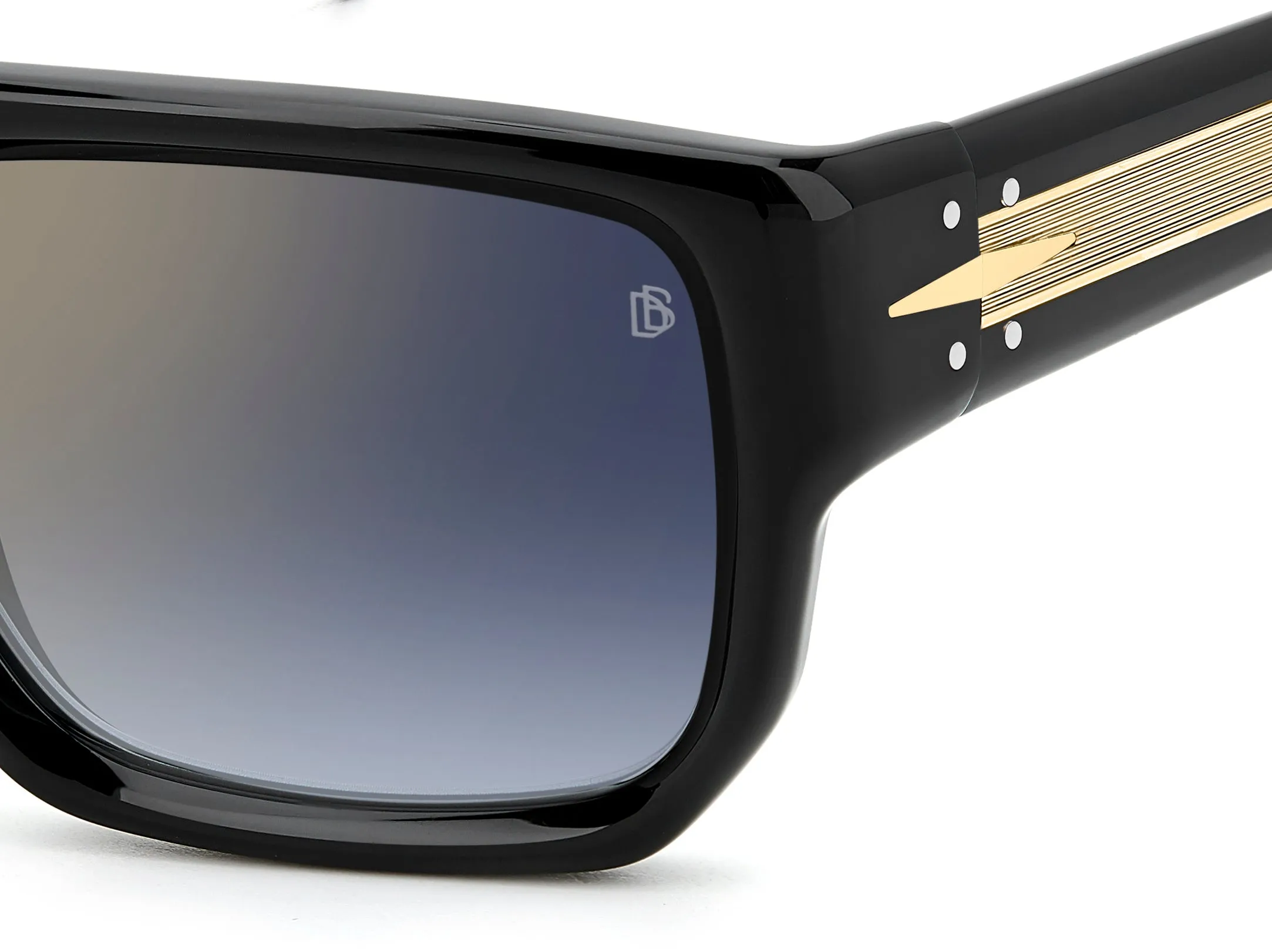 DAVID BECKHAM DAVID BECKHAM DB 7132/S 807/1V Occhiali da sole Blu Specchiato - immagine 3