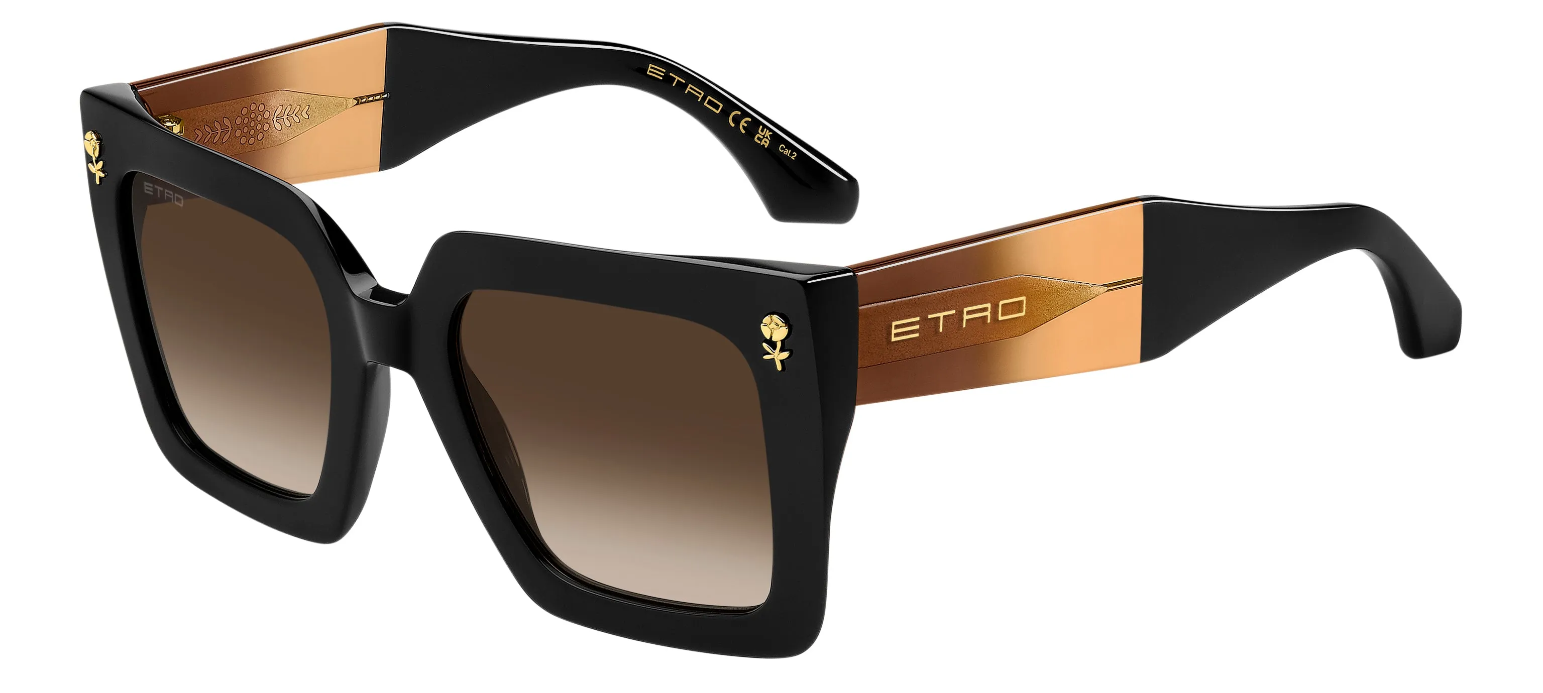 ETRO ETRO ETRO 0089/S 807/HA Occhiali da sole Marrone Sfumato - immagine 1