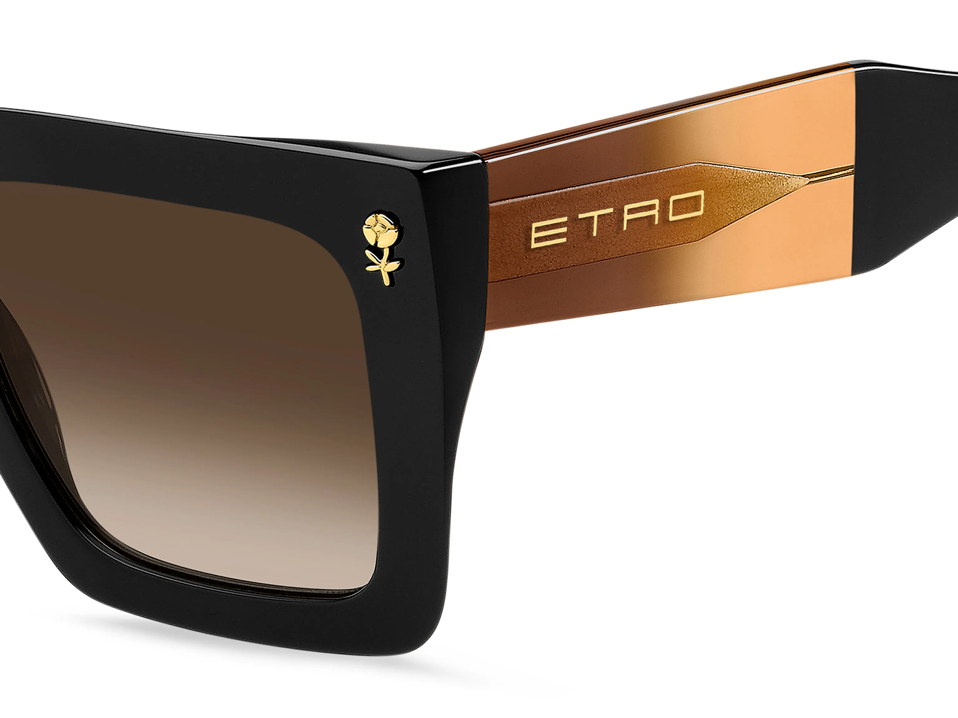 ETRO ETRO ETRO 0089/S 807/HA Occhiali da sole Marrone Sfumato - immagine 3