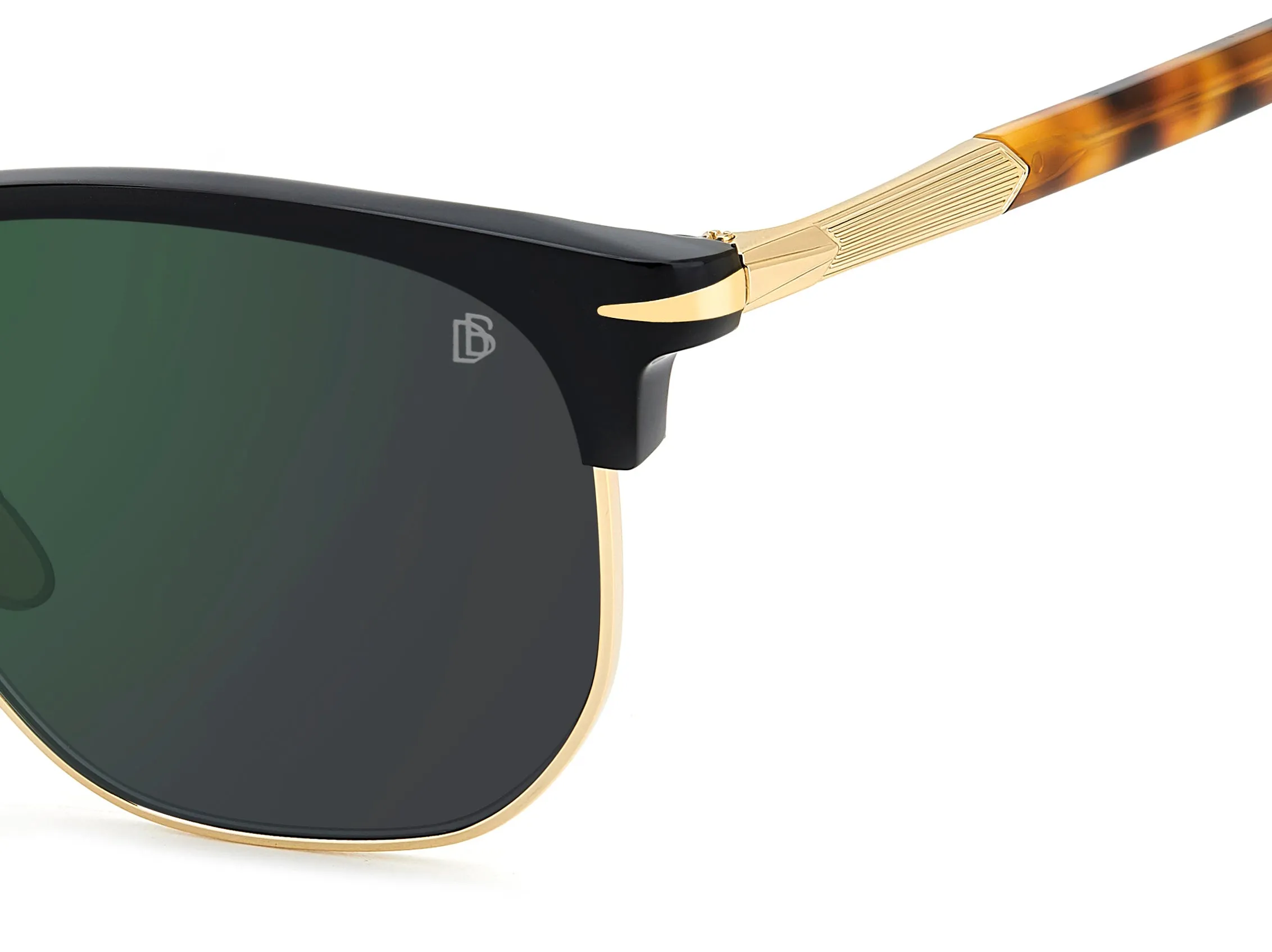 DAVID BECKHAM DAVID BECKHAM DB 1176/G/S XWY/MT Occhiali da sole Verde Specchiato - immagine 3