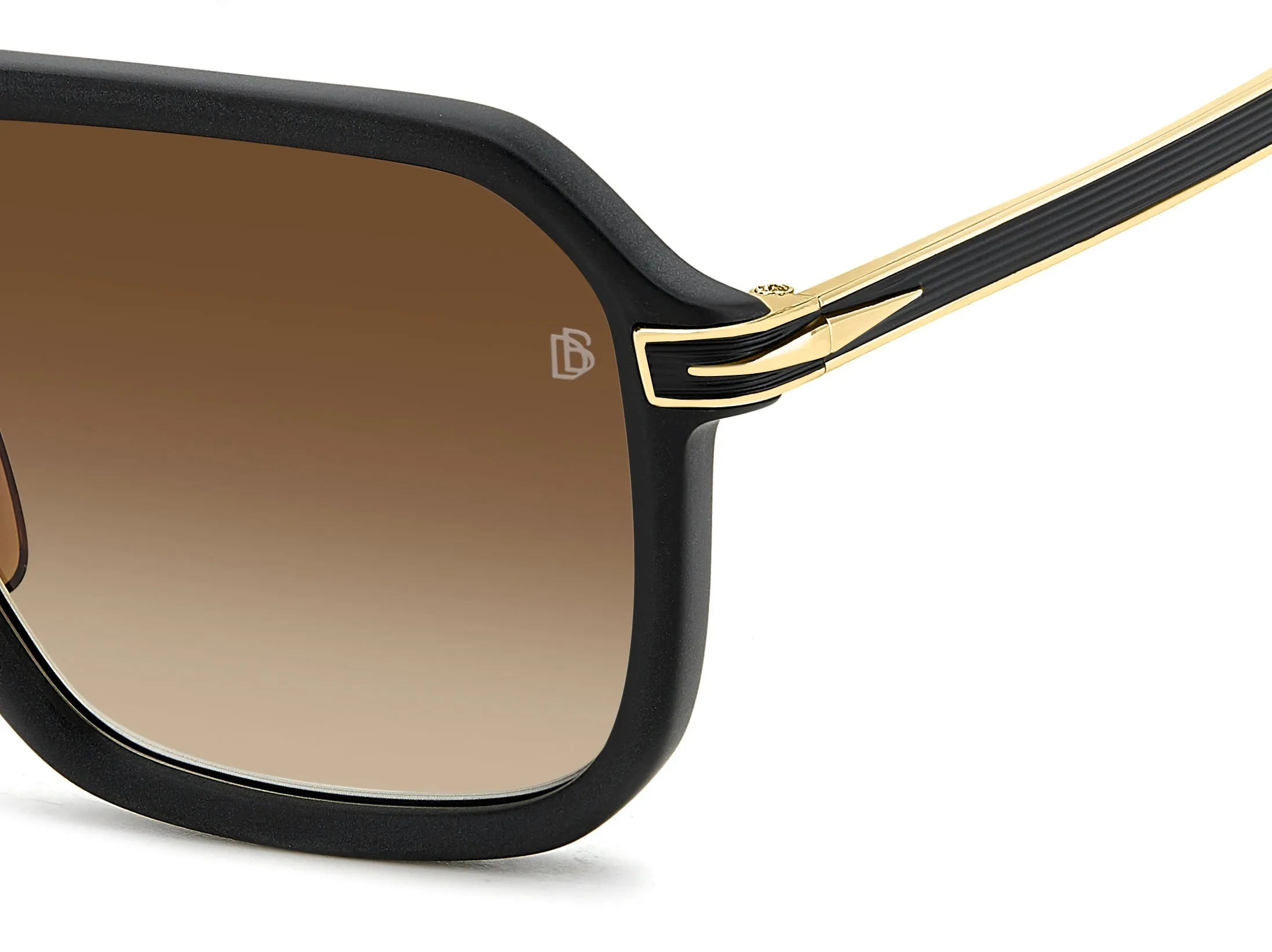 DAVID BECKHAM DAVID BECKHAM DB 7136/S I46/86 Occhiali da sole Nero Sfumato - immagine 3