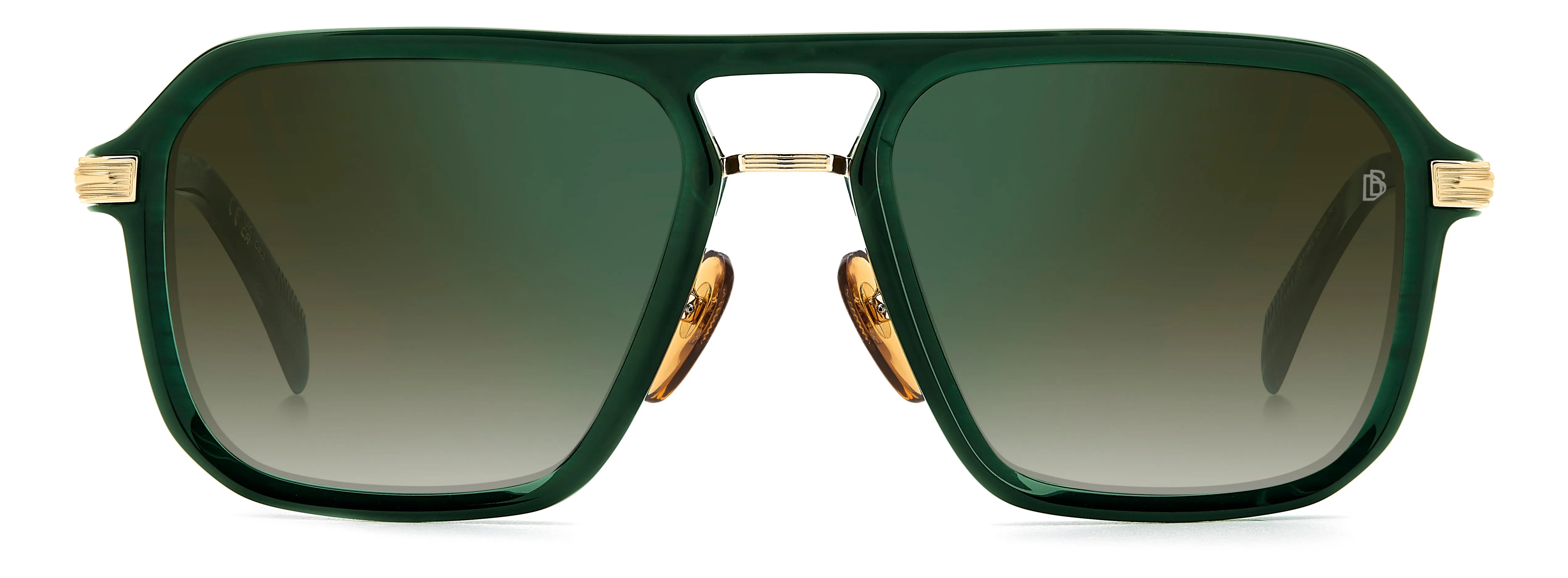 DAVID BECKHAM DAVID BECKHAM DB 7136/S GC1/CS Occhiali da sole Verde Specchiato - immagine 2