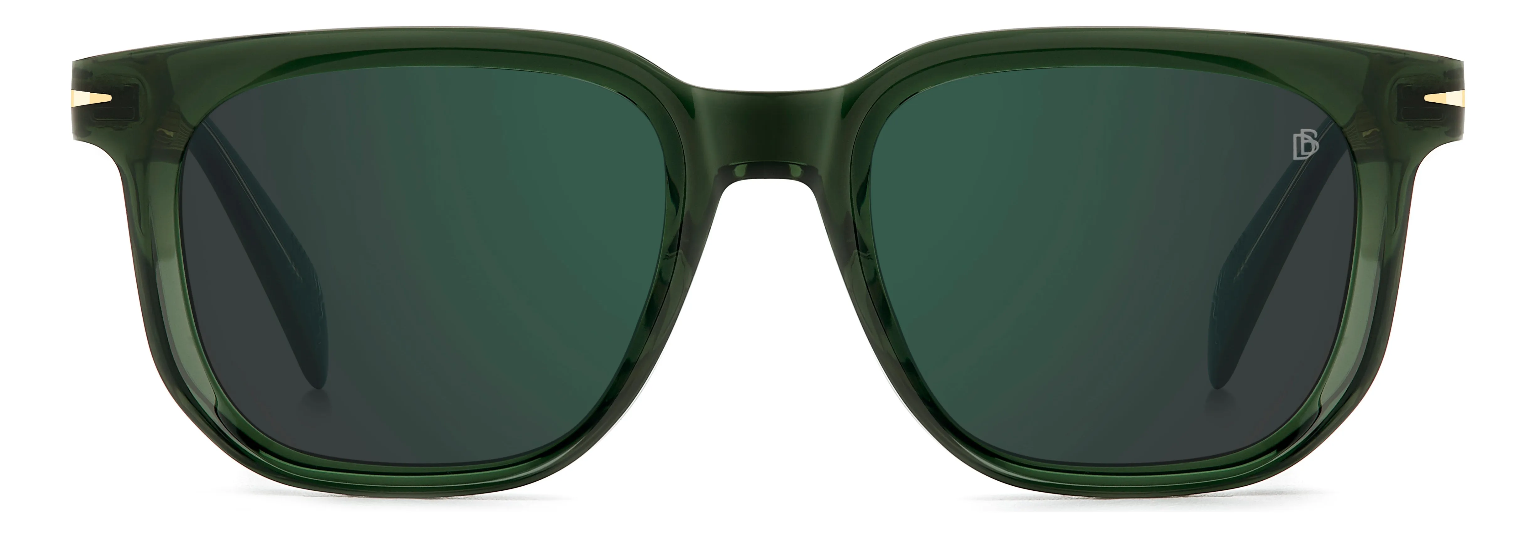 DAVID BECKHAM DAVID BECKHAM DB 7133/S B59/MT Occhiali da sole Verde Specchiato - immagine 2