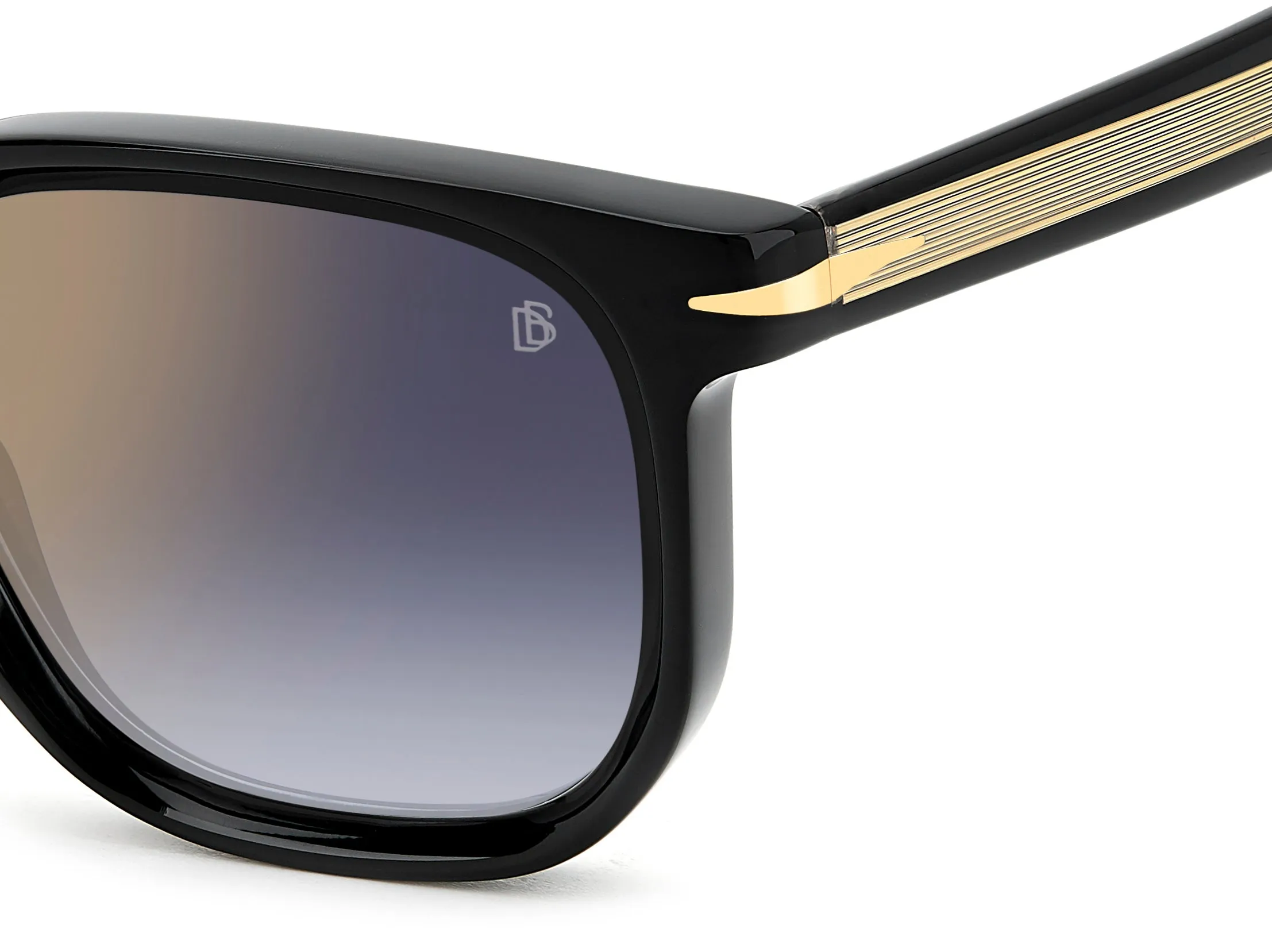 DAVID BECKHAM DAVID BECKHAM DB 7133/S 807/1V Occhiali da sole Blu Specchiato - immagine 3