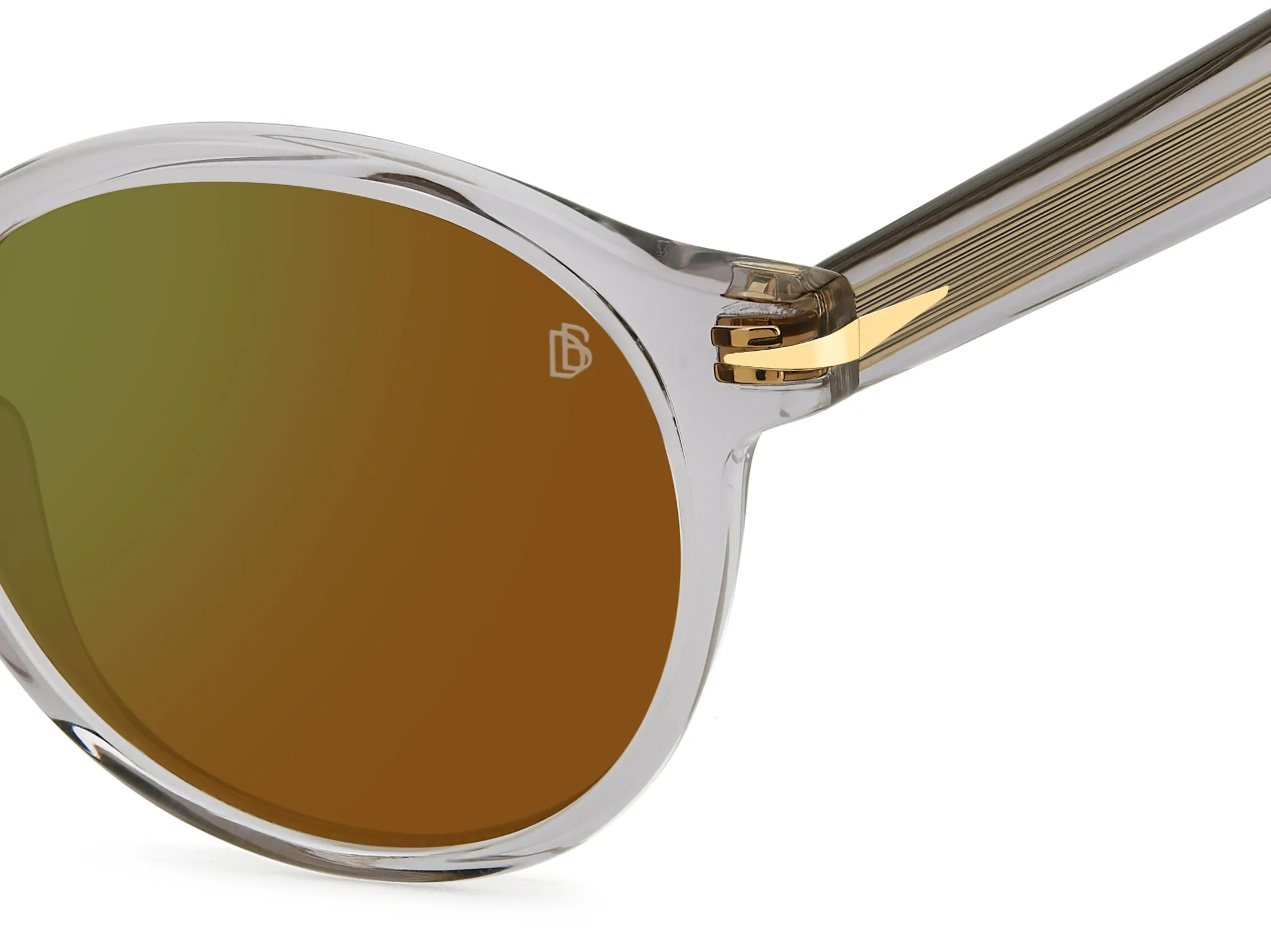 DAVID BECKHAM DAVID BECKHAM DB 1178/S KB7/MT Occhiali da sole Verde Specchiato - immagine 3
