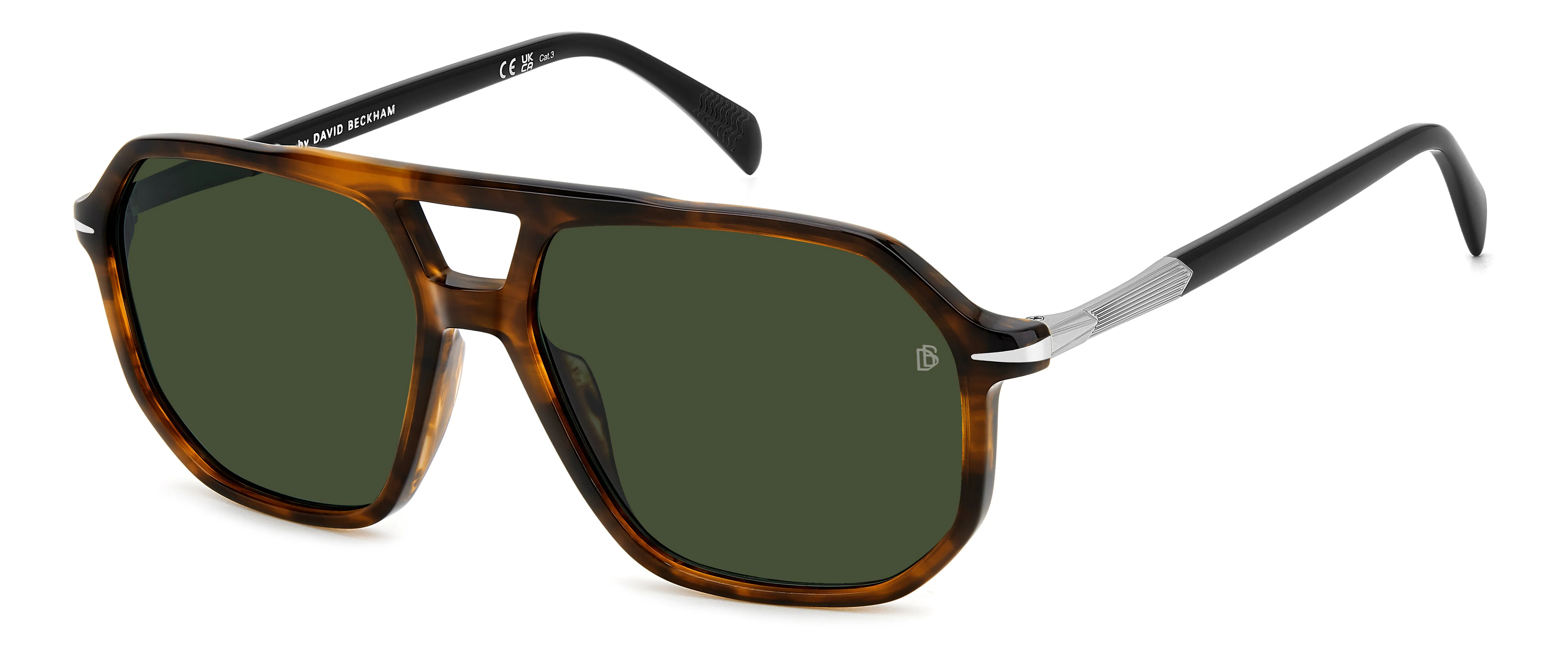 DAVID BECKHAM DAVID BECKHAM DB 1172/S 6C5/QT Occhiali da sole Verde - immagine 2
