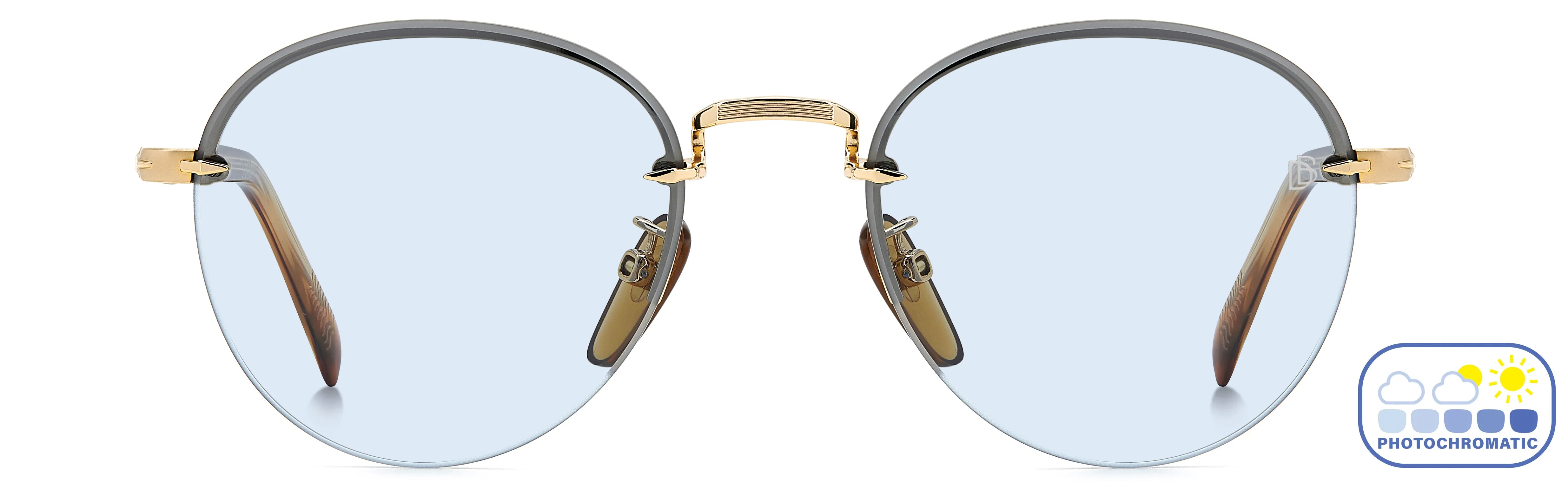 DAVID BECKHAM DAVID BECKHAM DB 1173/S T5U/QZ Occhiali da sole Azzurro - immagine 2