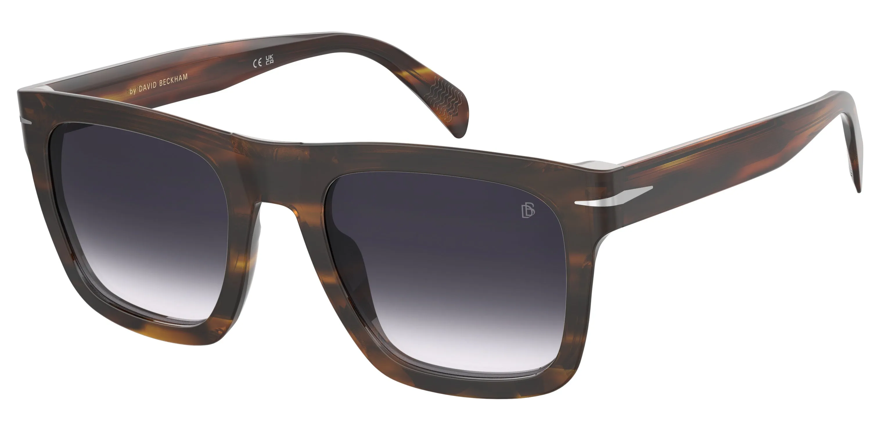 DAVID BECKHAM DAVID BECKHAM DB 7000/S FLAT WR9/DG Occhiali da sole Viola Sfumato - immagine 2