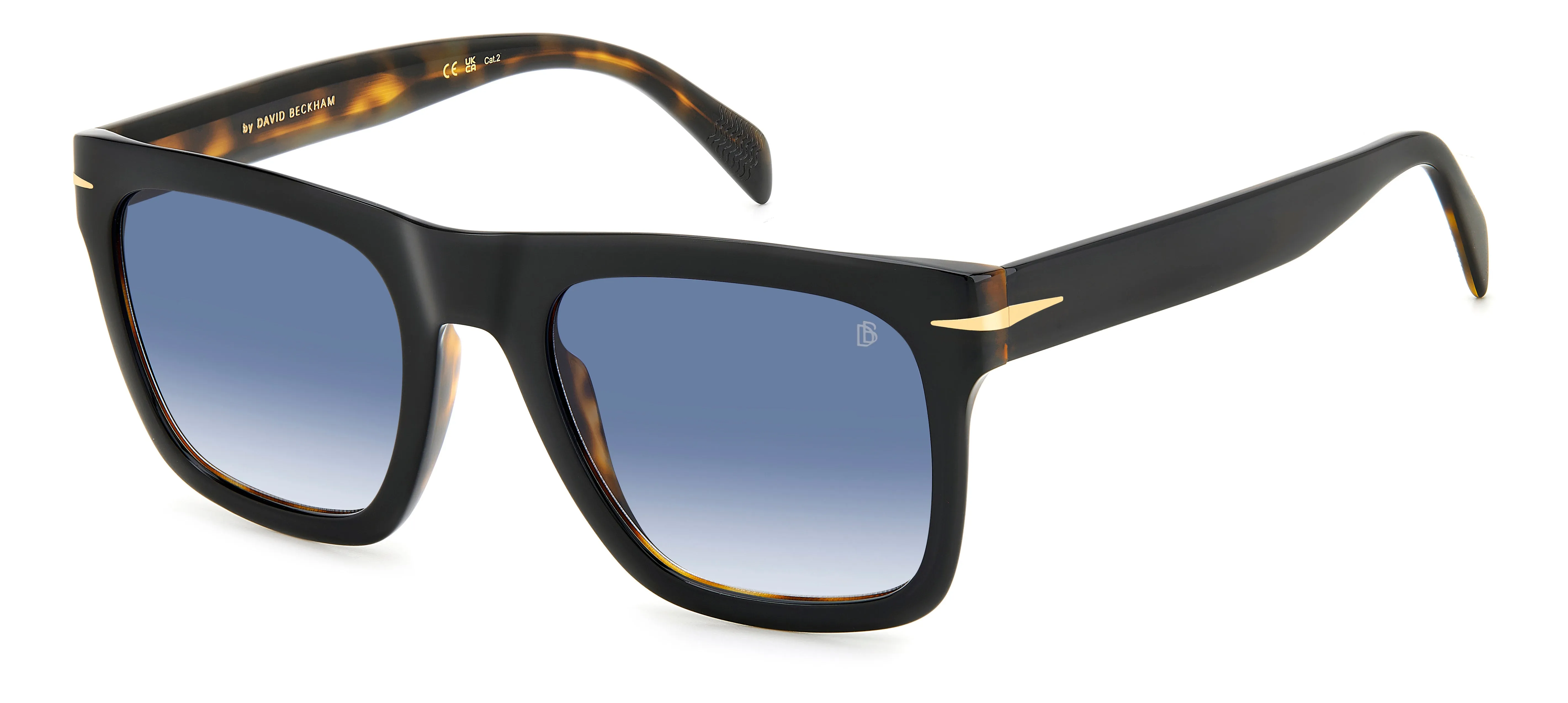 DAVID BECKHAM DAVID BECKHAM DB 7000/S FLAT WR7/08 Occhiali da sole Blu Sfumato - immagine 2