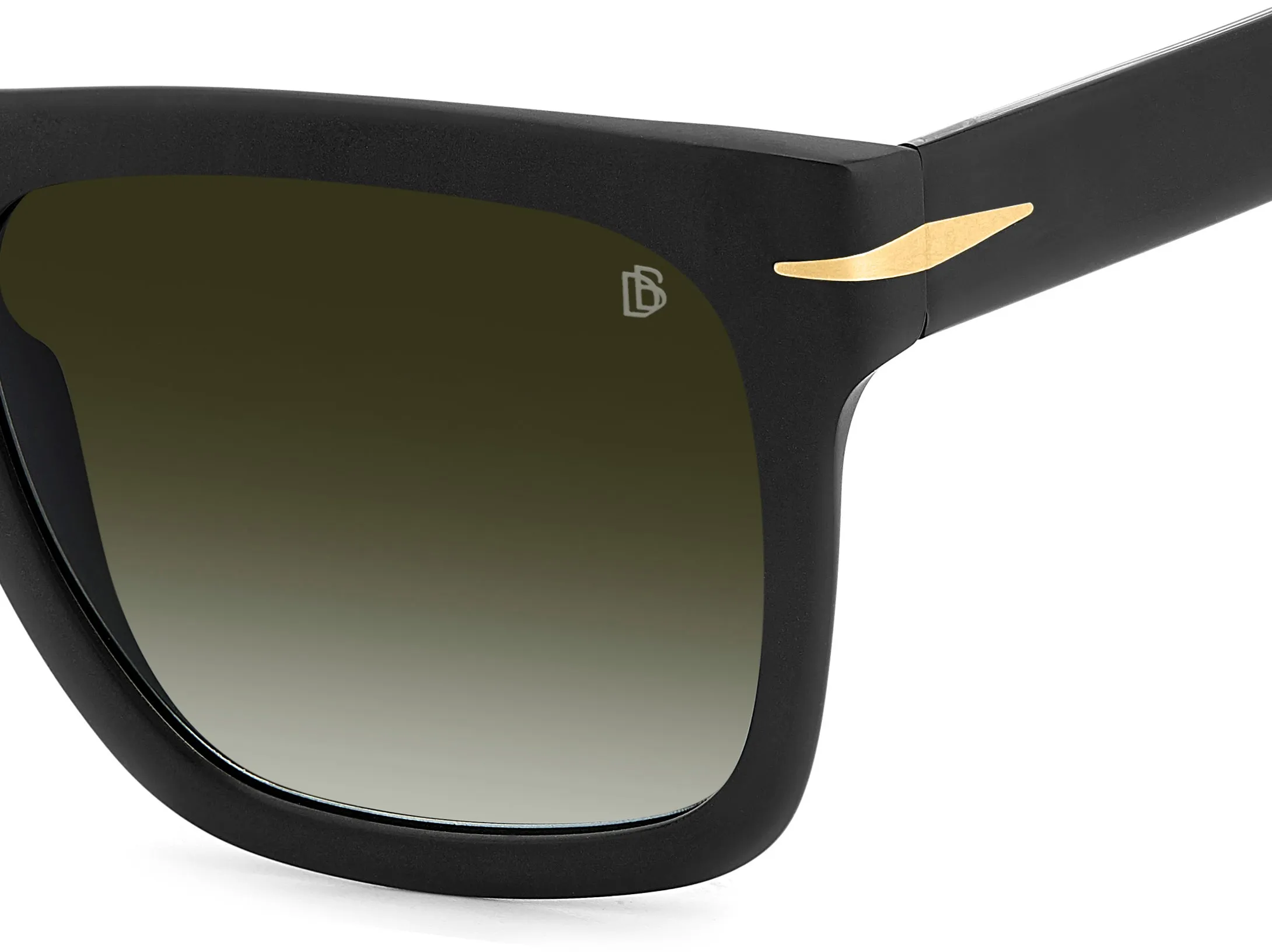 DAVID BECKHAM DAVID BECKHAM DB 7000/S FLAT 003/9K Occhiali da sole Verde Sfumato - immagine 3