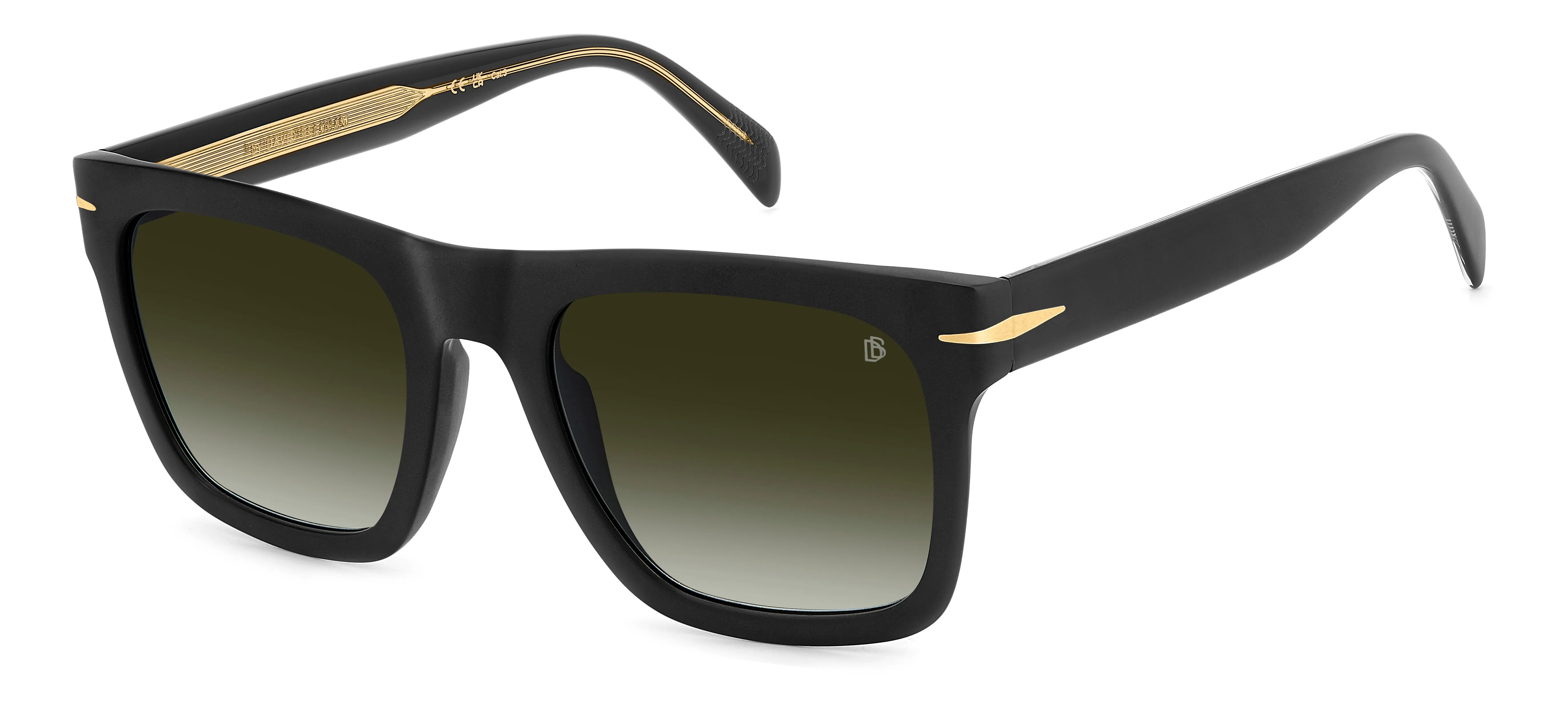 DAVID BECKHAM DAVID BECKHAM DB 7000/S FLAT 003/9K Occhiali da sole Verde Sfumato - immagine 4