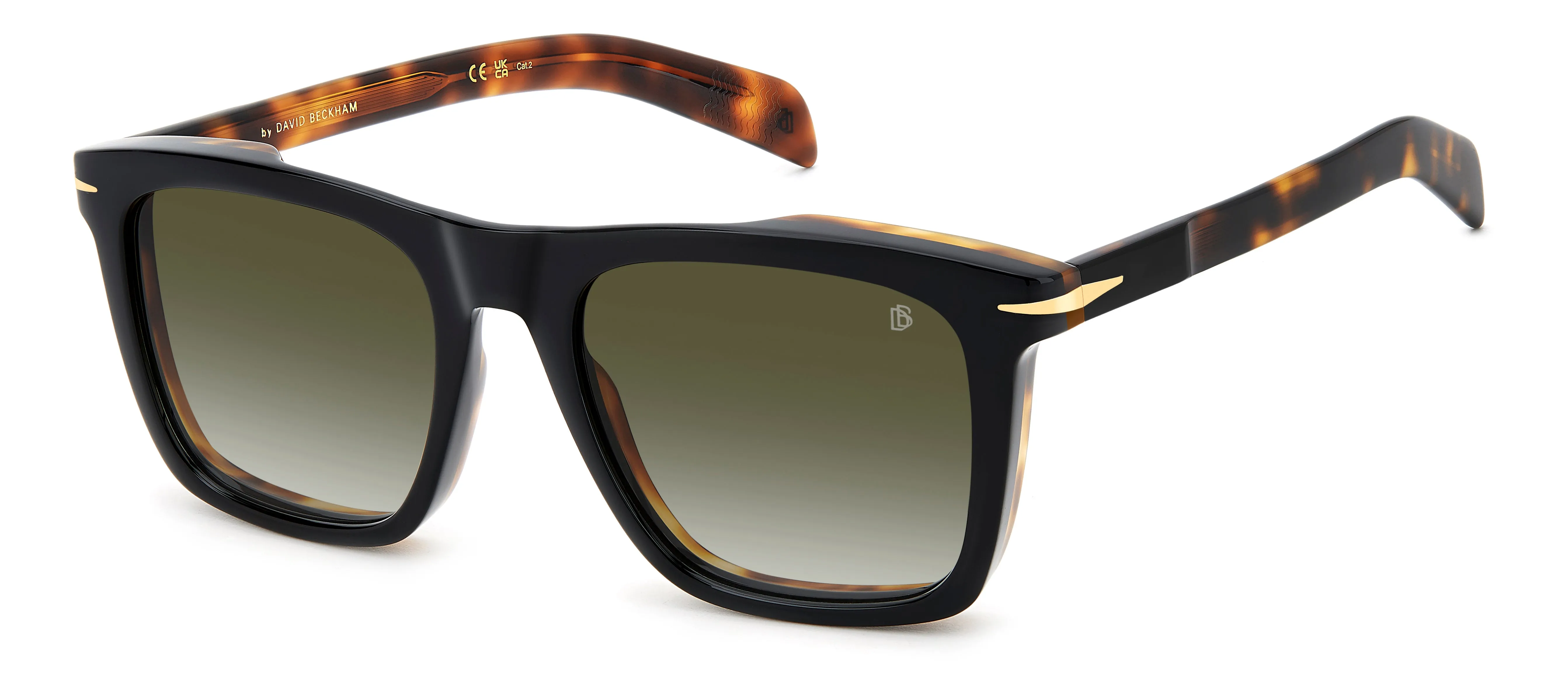 DAVID BECKHAM DAVID BECKHAM DB 7000/S XWY/9K Occhiali da sole Verde Sfumato - immagine 1