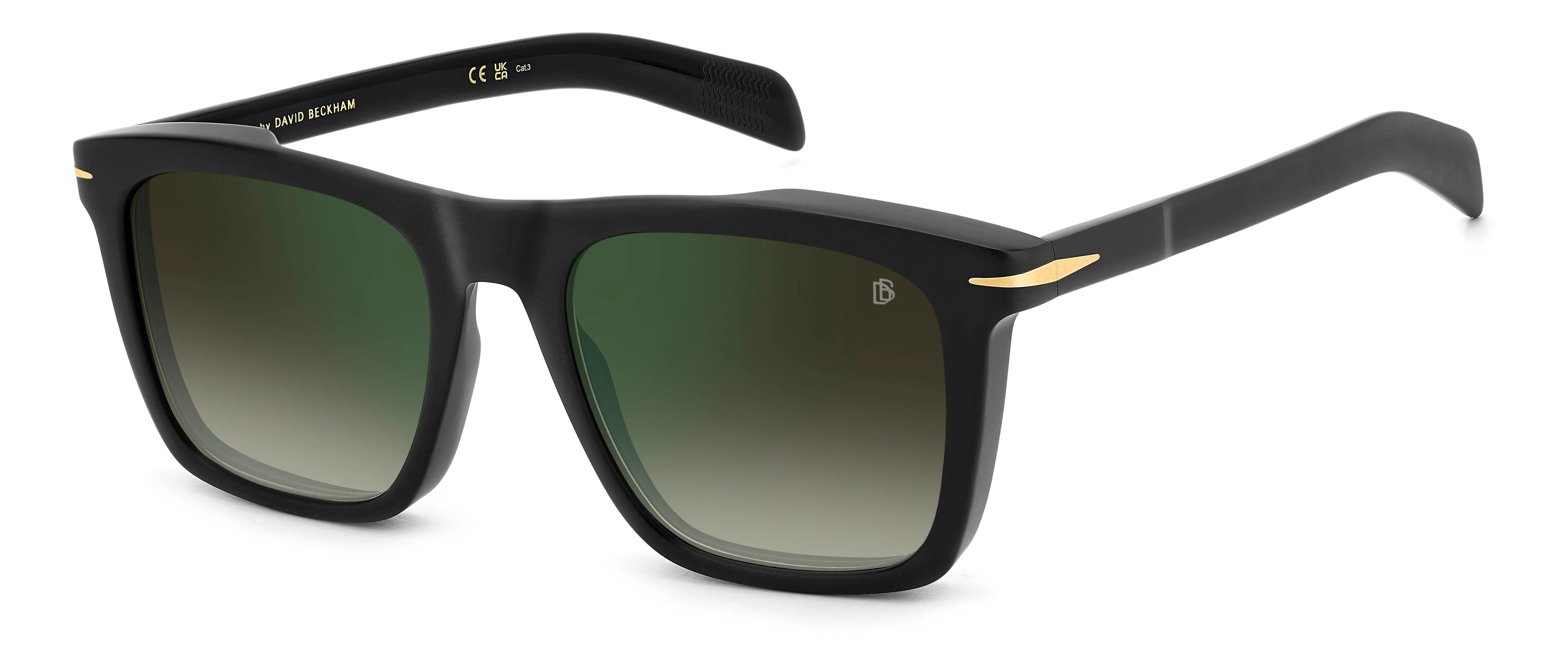 DAVID BECKHAM DAVID BECKHAM DB 7000/S 003/CS Occhiali da sole Verde Specchiato - immagine 4