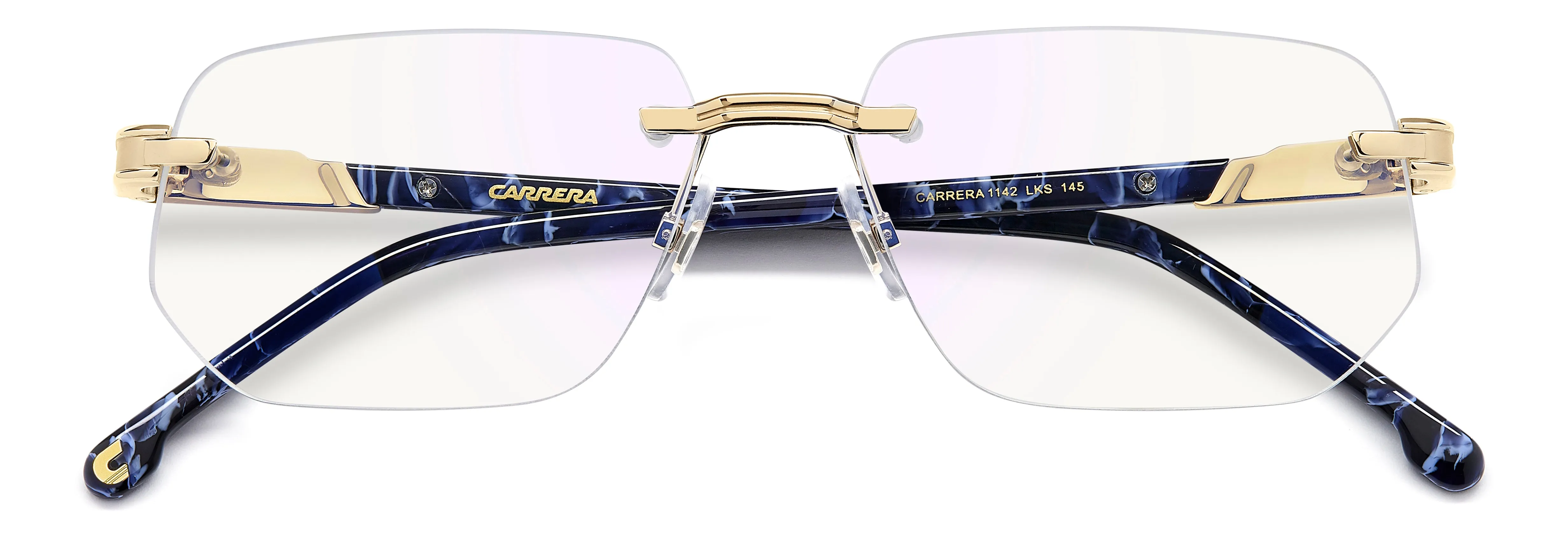 Carrera Carrera CARRERA 1142 LKS/2Y Montature da vista Blu Specchiato - immagine 3