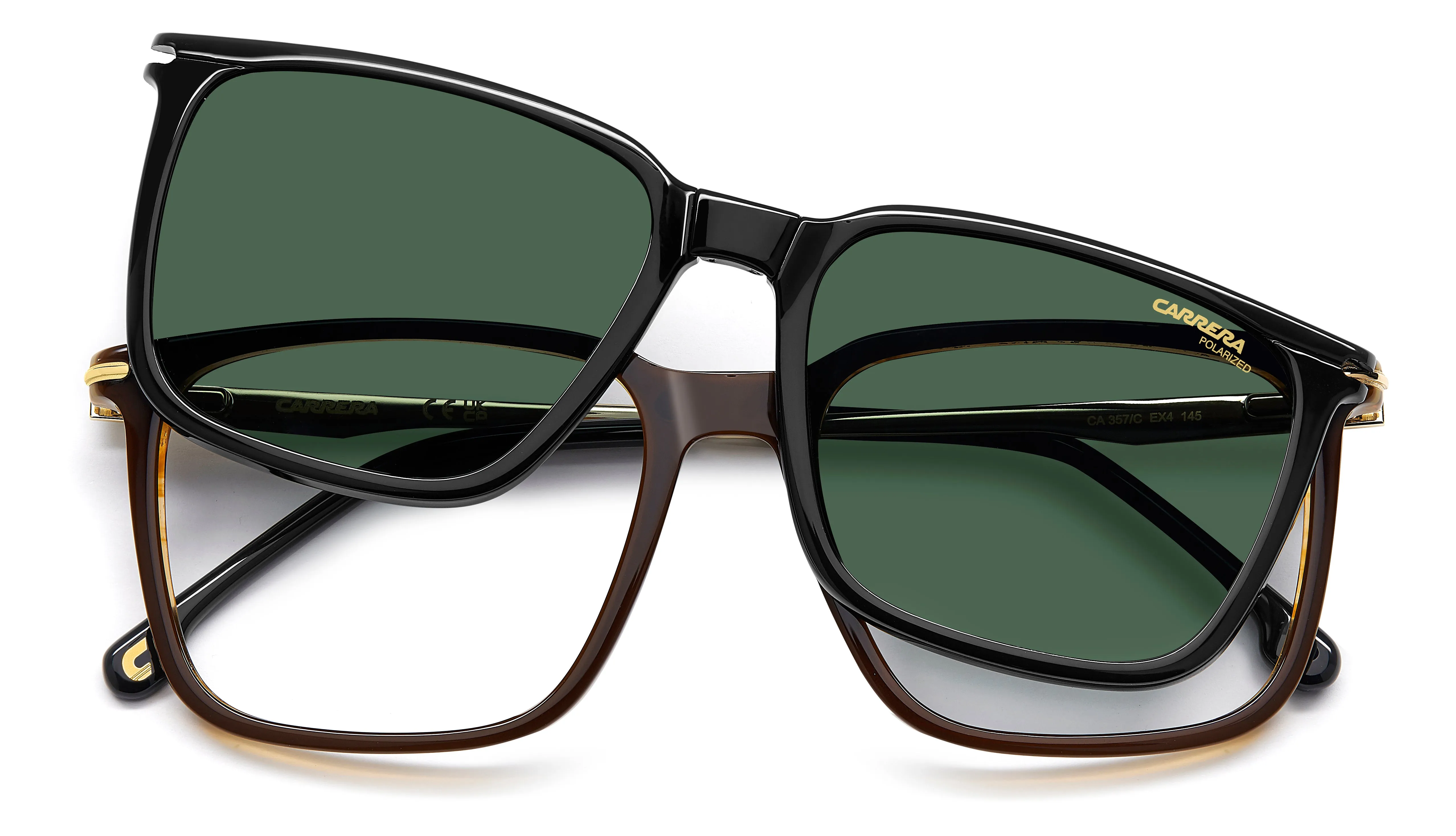 Carrera Carrera CA 357/C EX4/UC Montature da vista Verde - immagine 3
