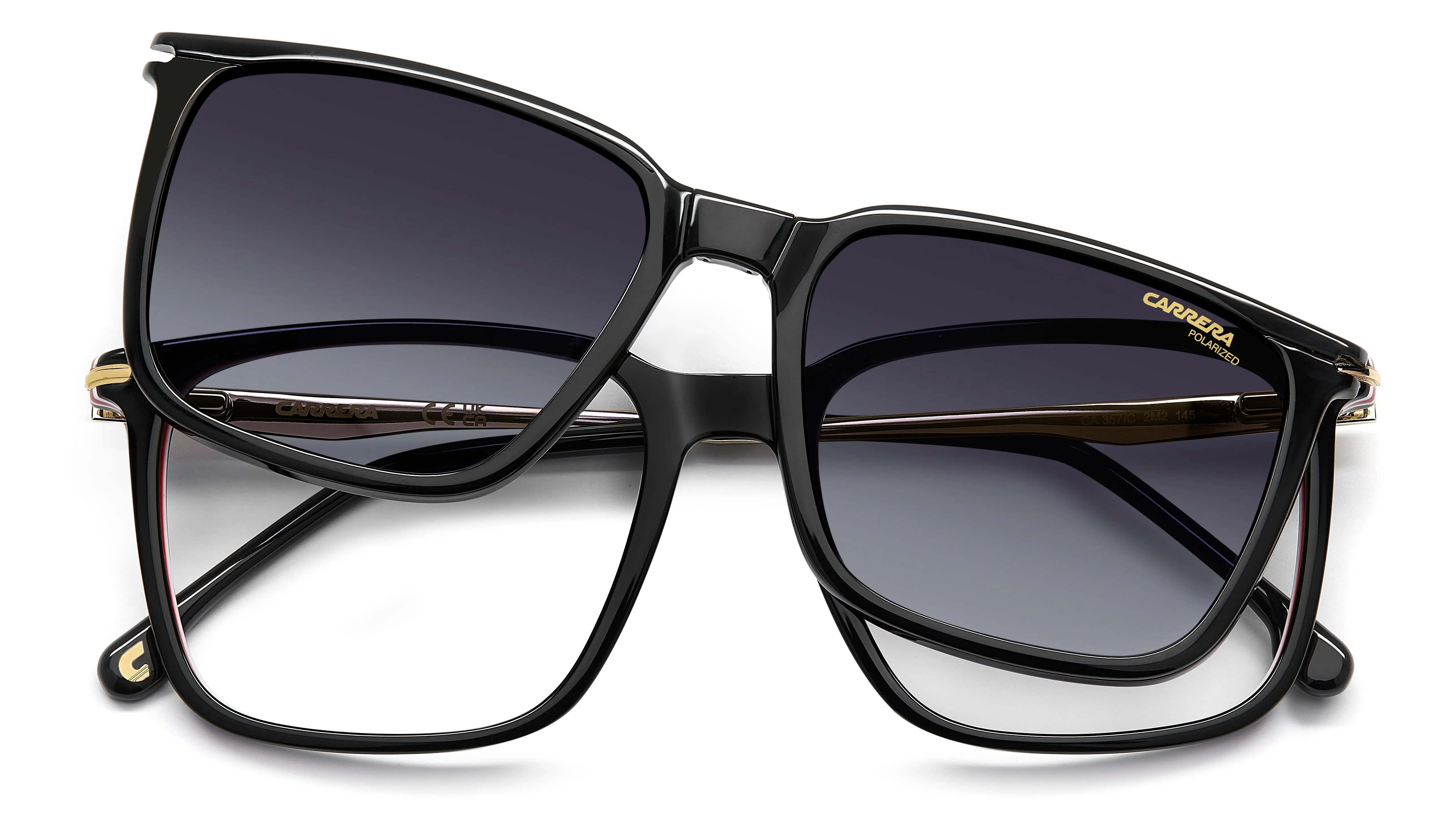 Carrera Carrera CA 357/C 2M2/WJ Montature da vista Grigio Sfumato - immagine 3