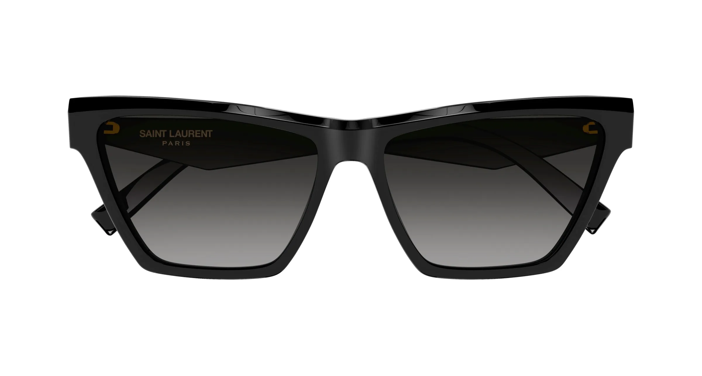 SAINT LAURENT SL M103 001 Occhiali da sole Acetato Nero Grigio Cat Eye Normale Sfumato - immagine 2