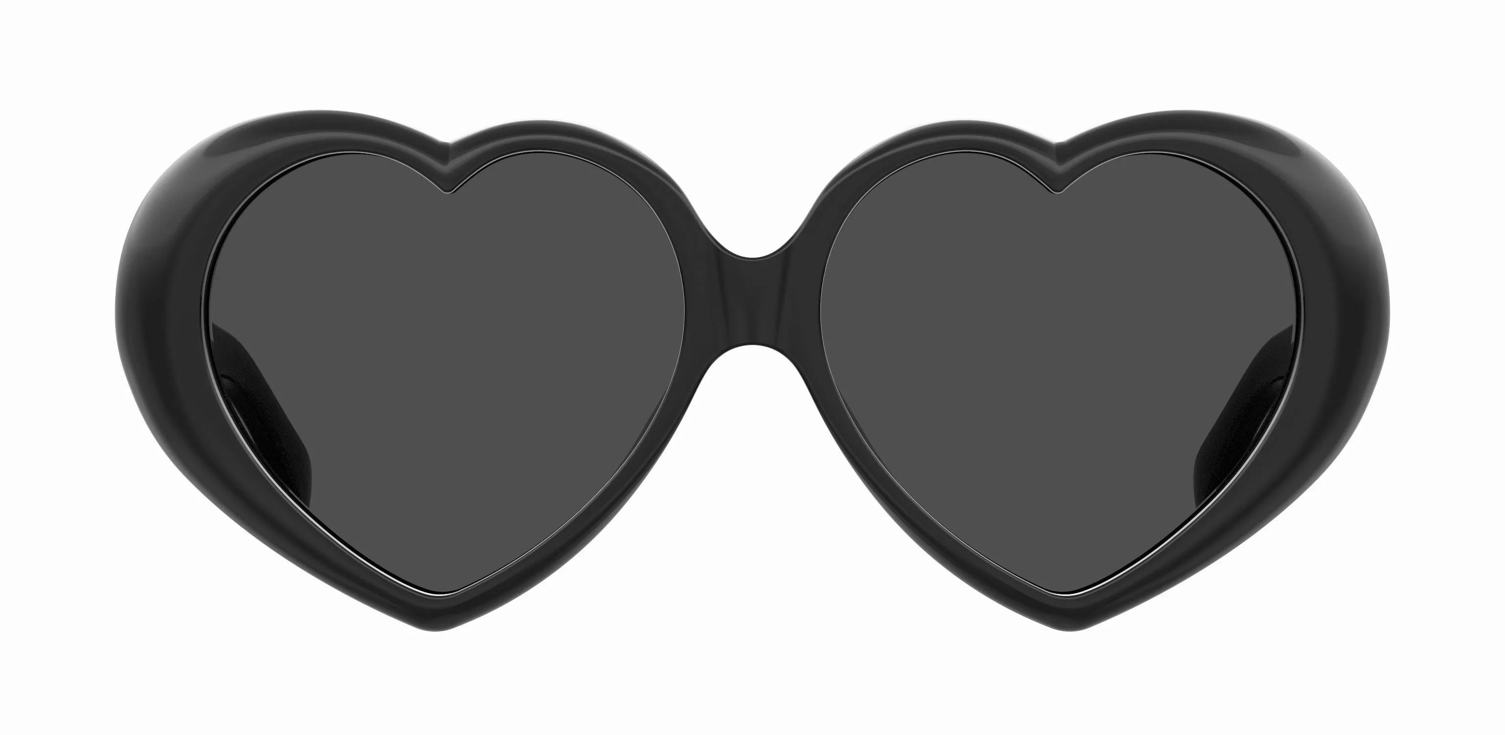 Moschino MOS128/S 807/IR Occhiali da sole Plastica Nero Grigio Geometrica Normale - immagine 2