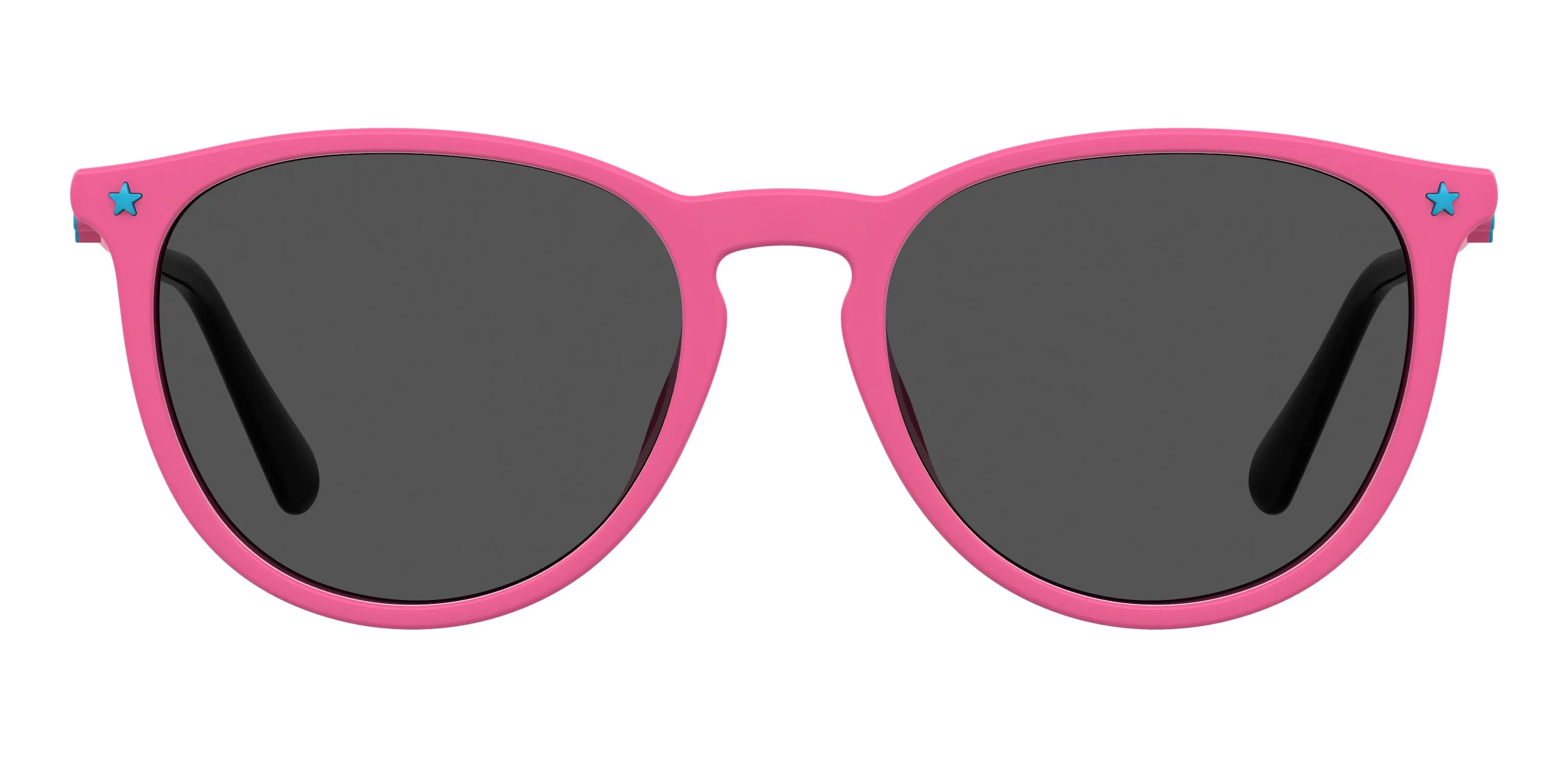 Chiara Ferragni CF 1005/S 35J/IR Occhiali da sole Plastica Rosa Grigio Rotonda - immagine 2